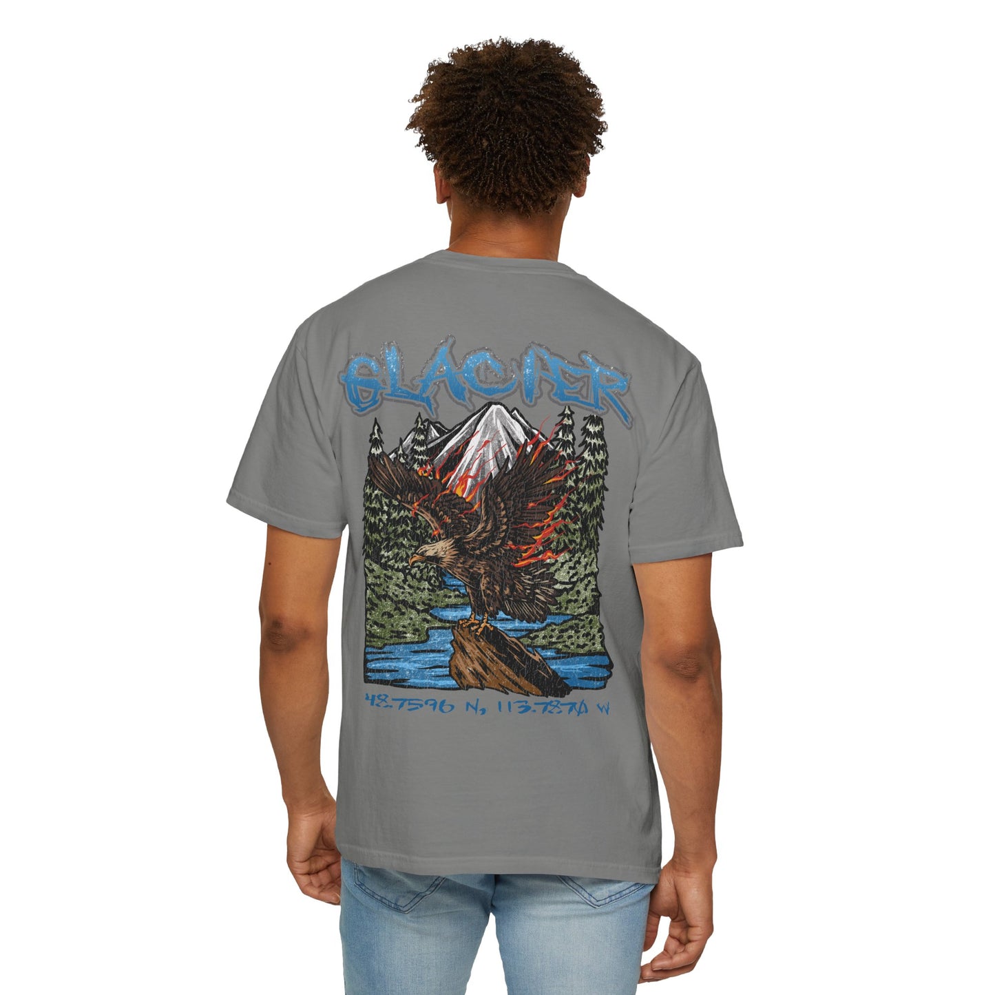 Glacier National Park Tee Coordinates