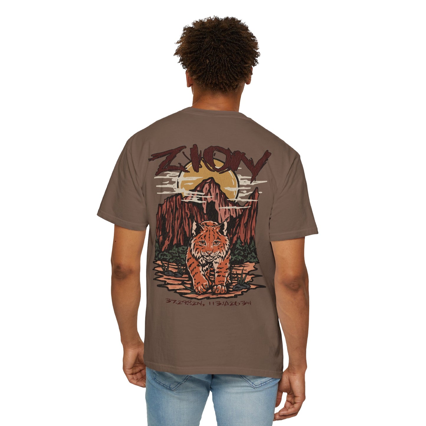 Zion National Park Coordinates T-Shirt