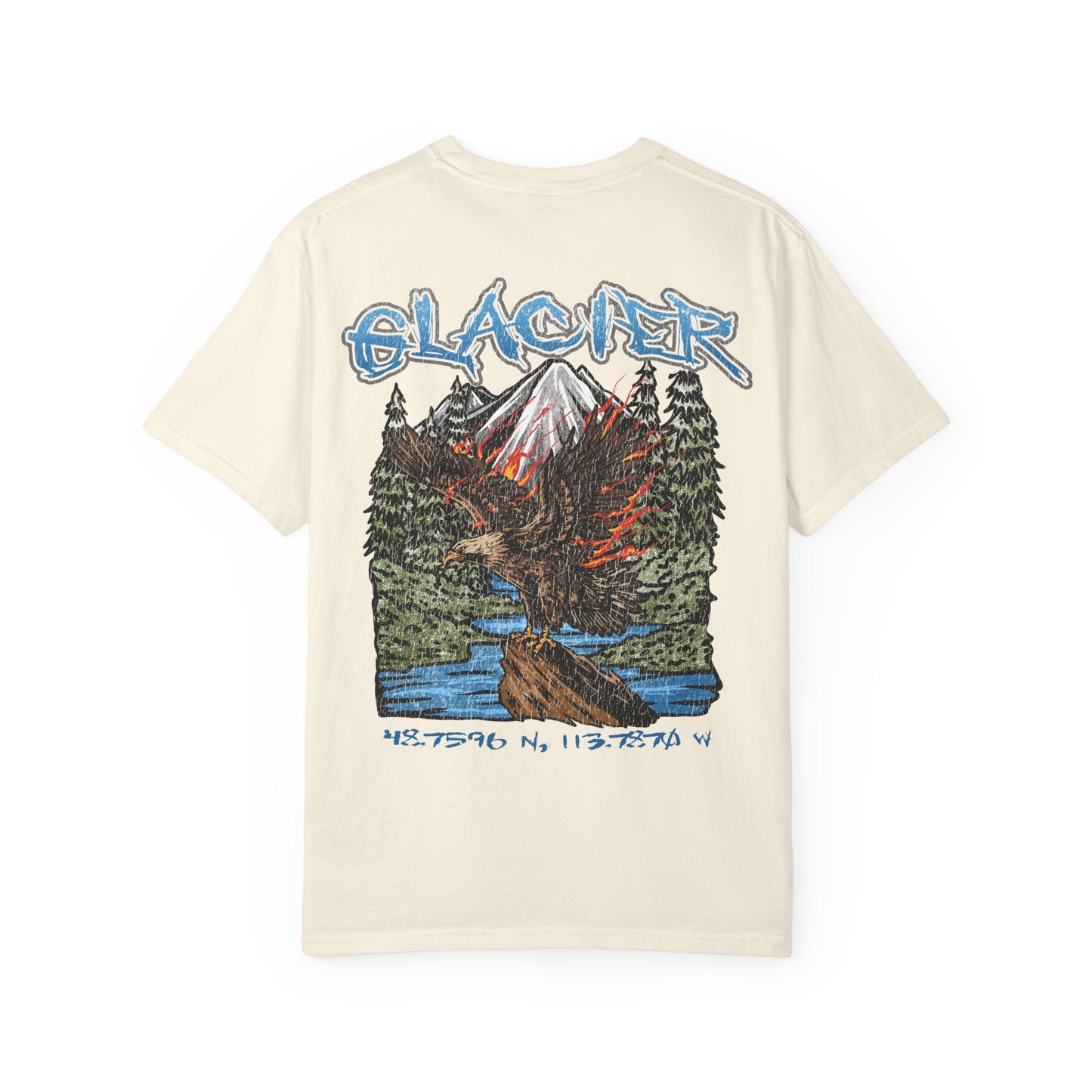 Glacier National Park Tee Coordinates