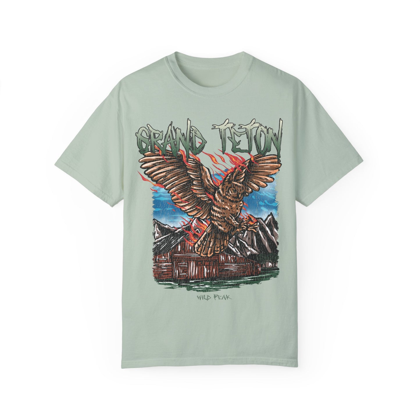 Grand Teton x Great Horned Owl
