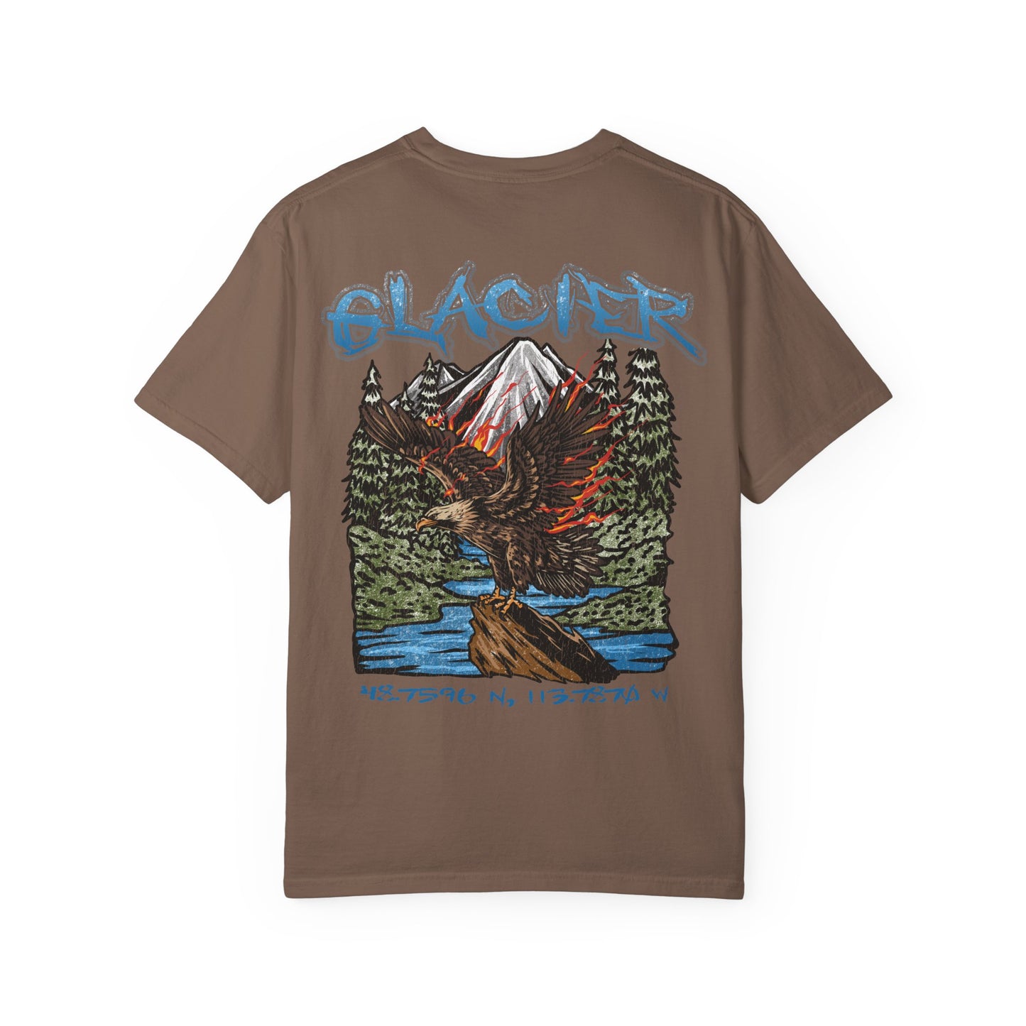 Glacier National Park Tee Coordinates