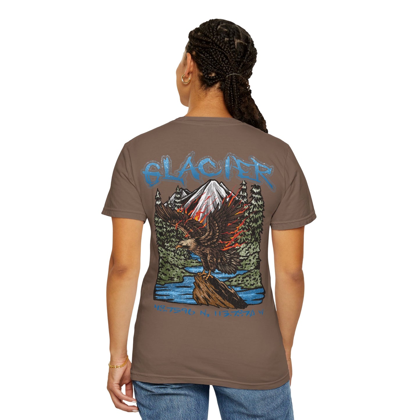 Glacier National Park Tee Coordinates