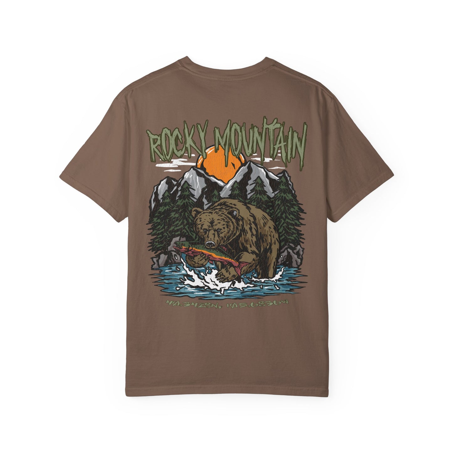 Rocky Mountain National Park Coordinates T-Shirt