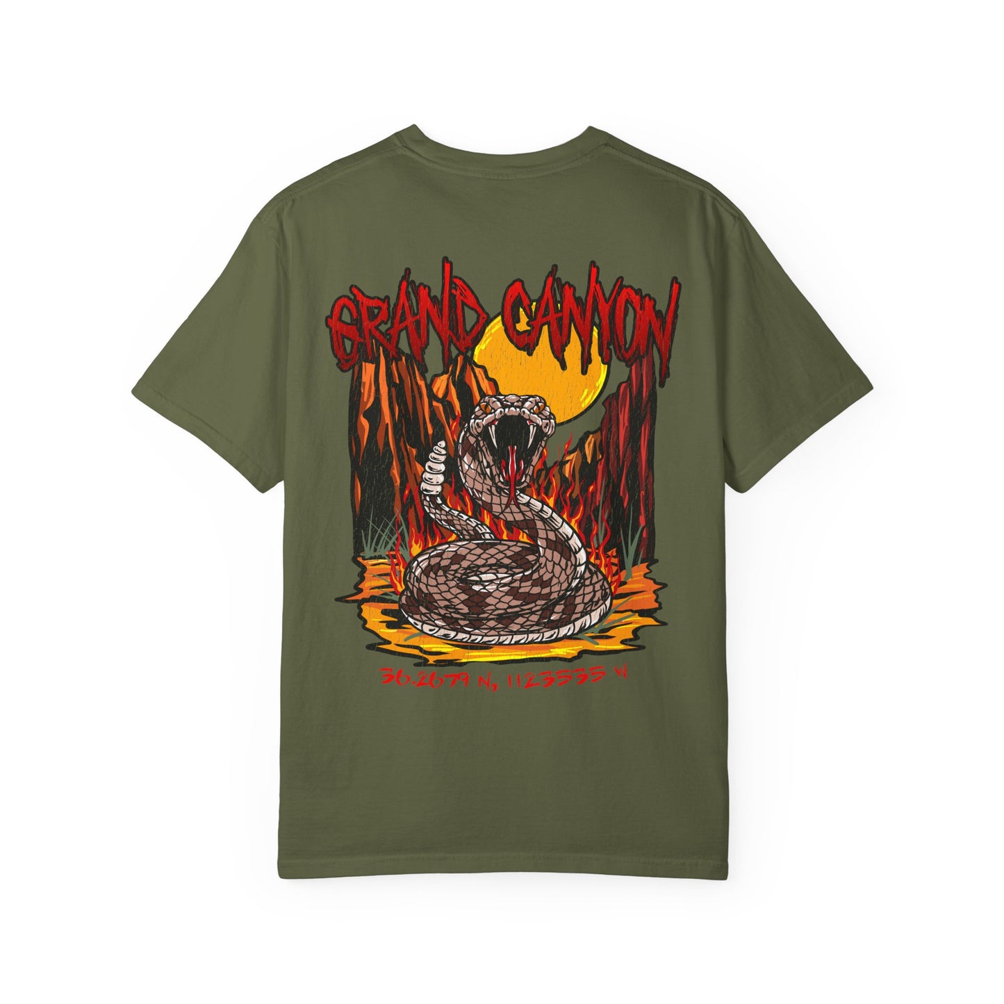 Grand Canyon National Park Tee Coordinates