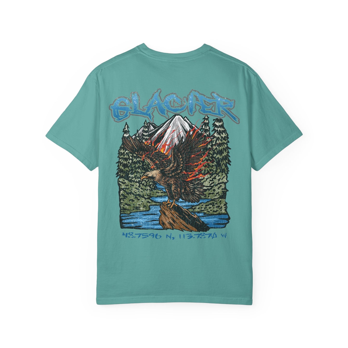 Glacier National Park Tee Coordinates