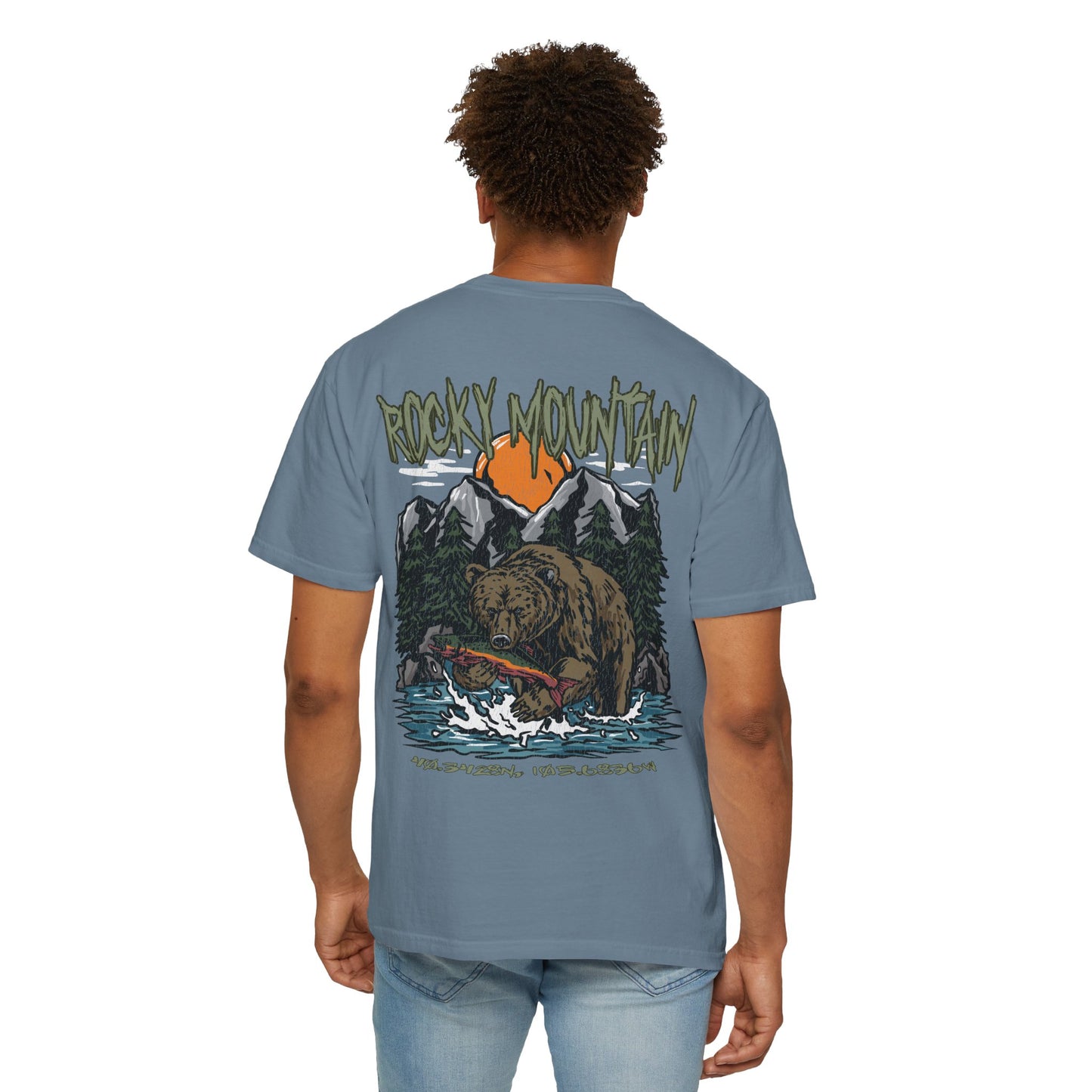 Rocky Mountain National Park Coordinates T-Shirt