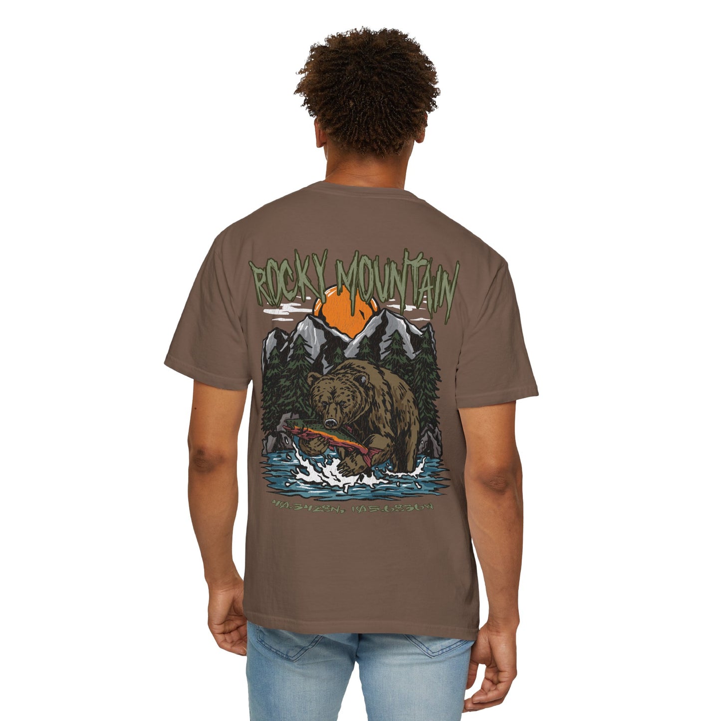 Rocky Mountain National Park Coordinates T-Shirt