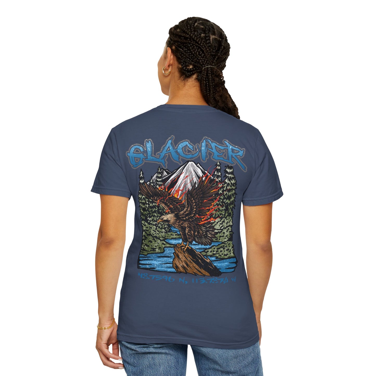 Glacier National Park Tee Coordinates