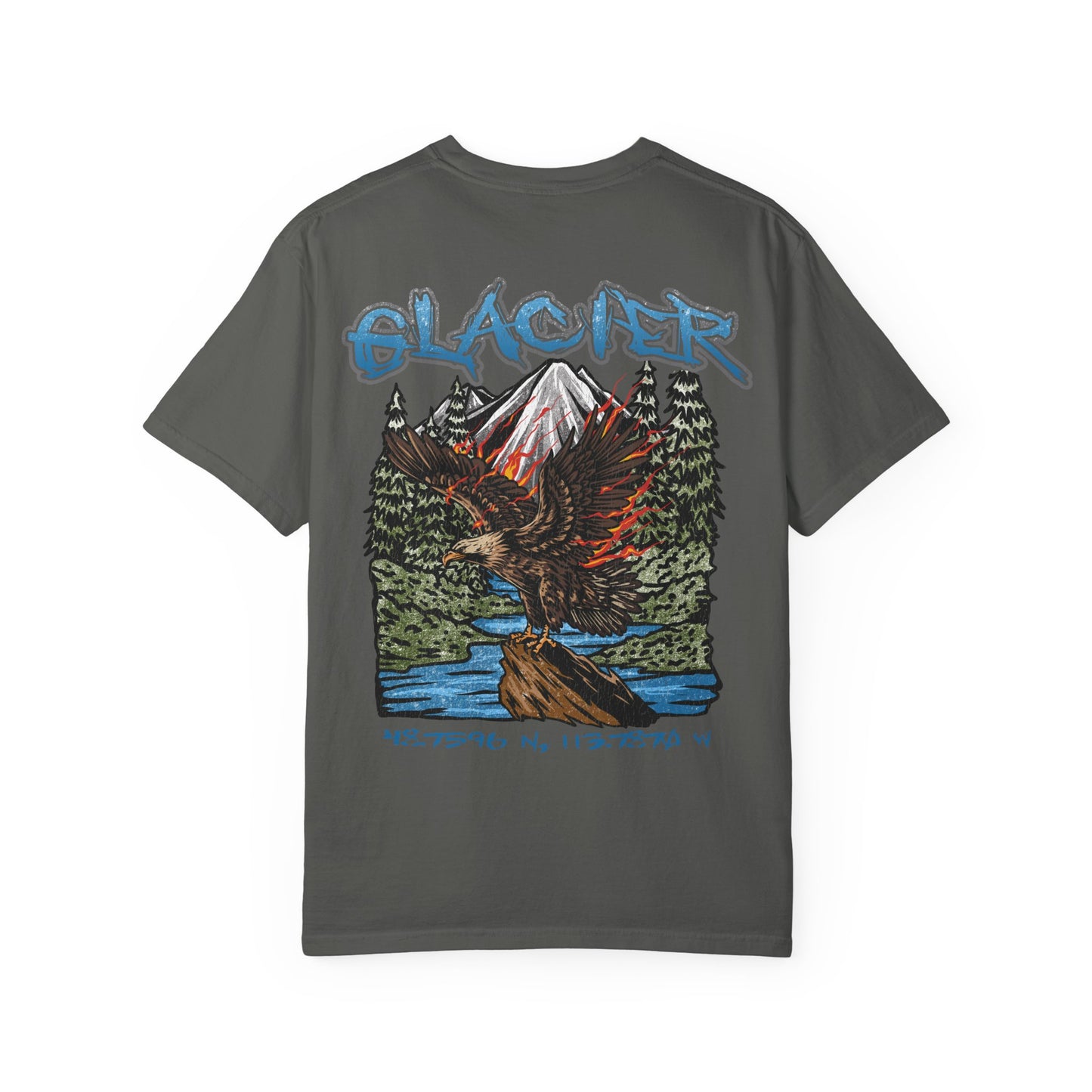 Glacier National Park Tee Coordinates