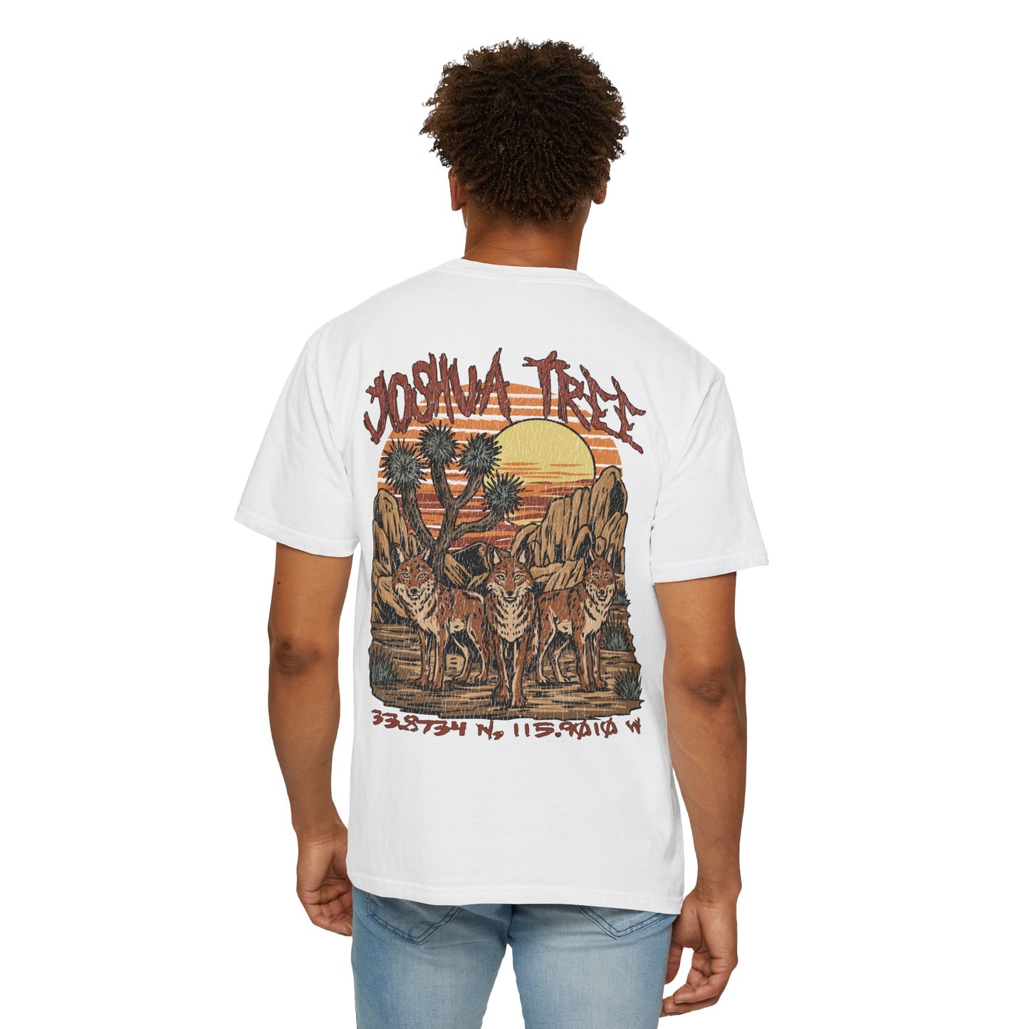 Joshua Tree National Park Coordinates T-Shirt