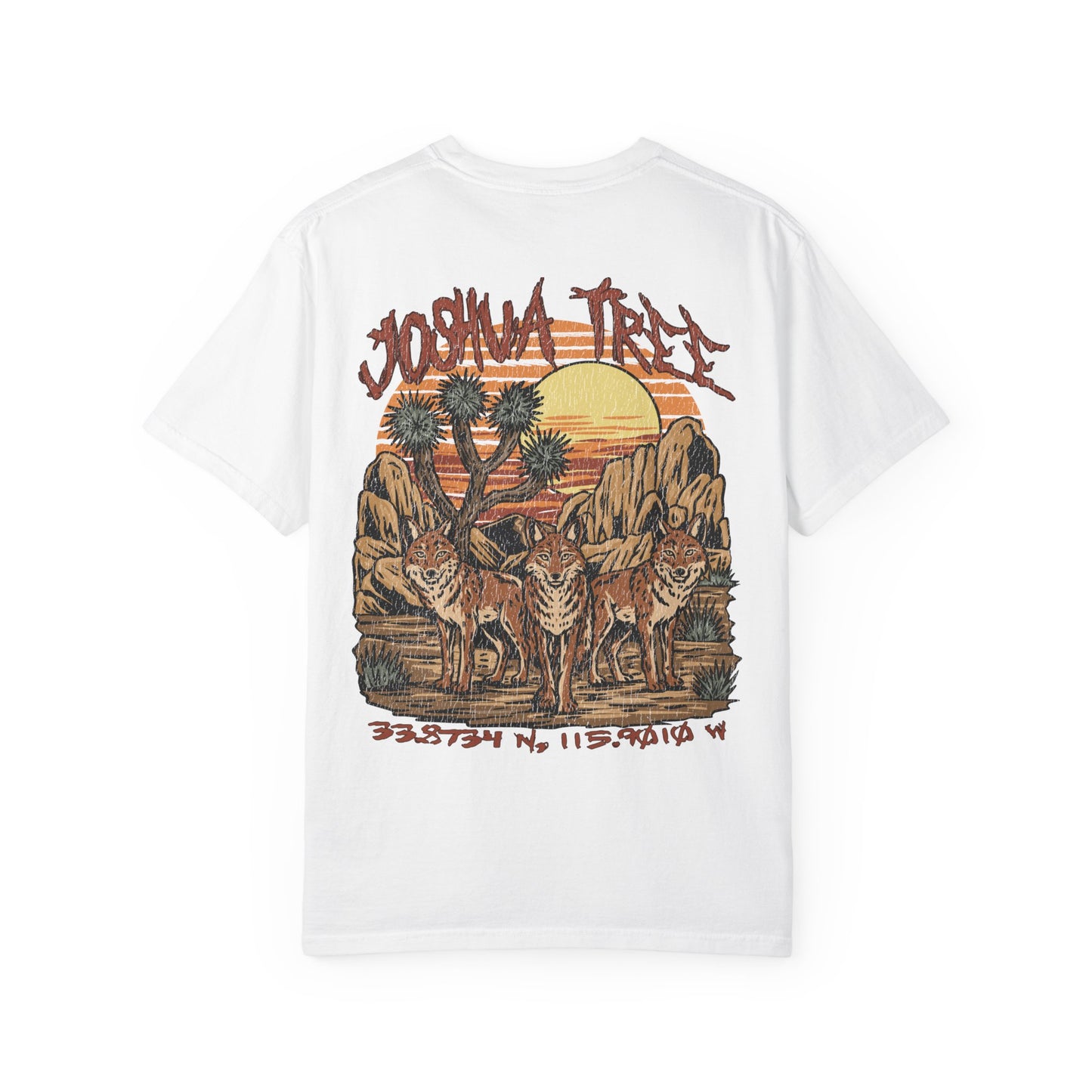 Joshua Tree National Park Coordinates T-Shirt