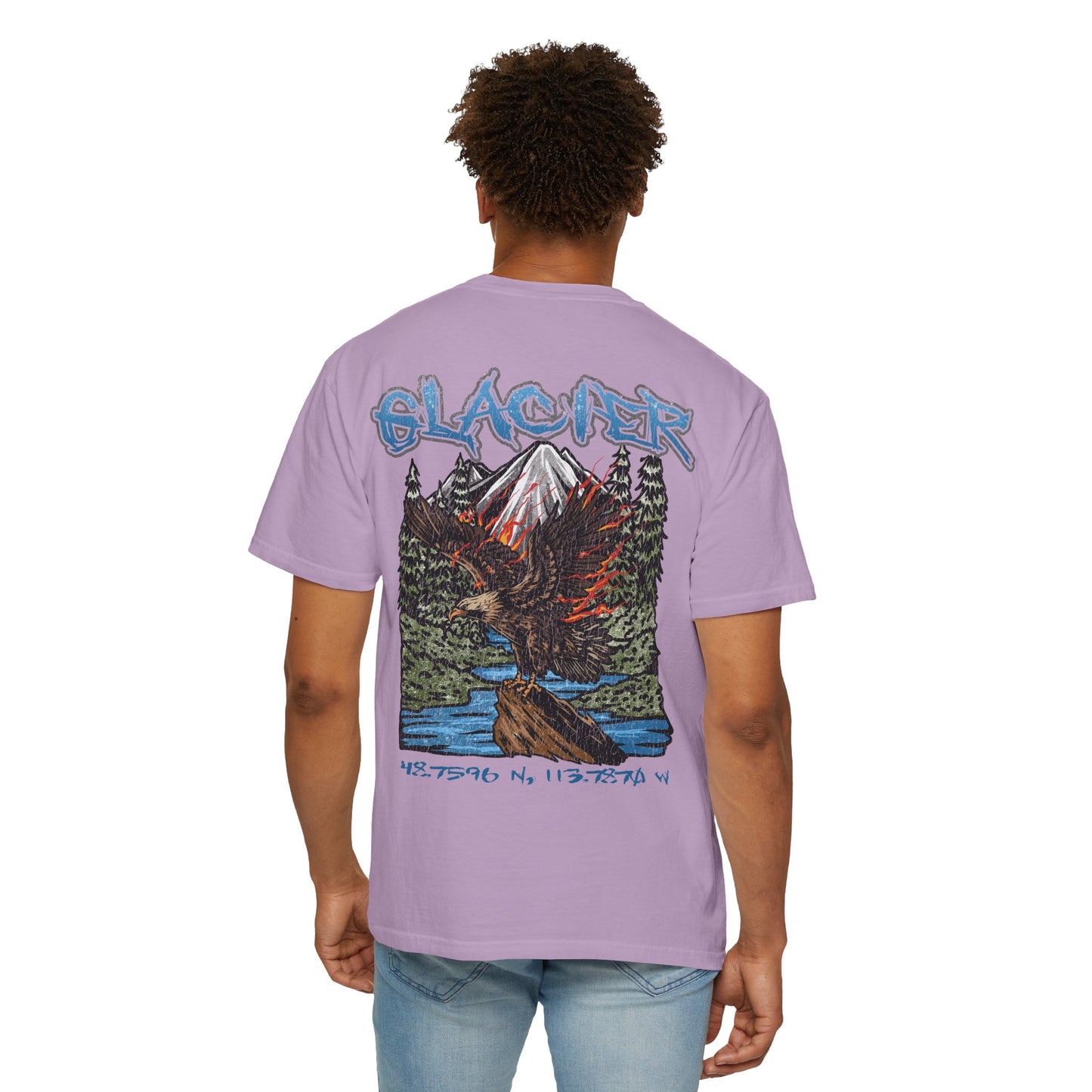Glacier National Park Tee Coordinates