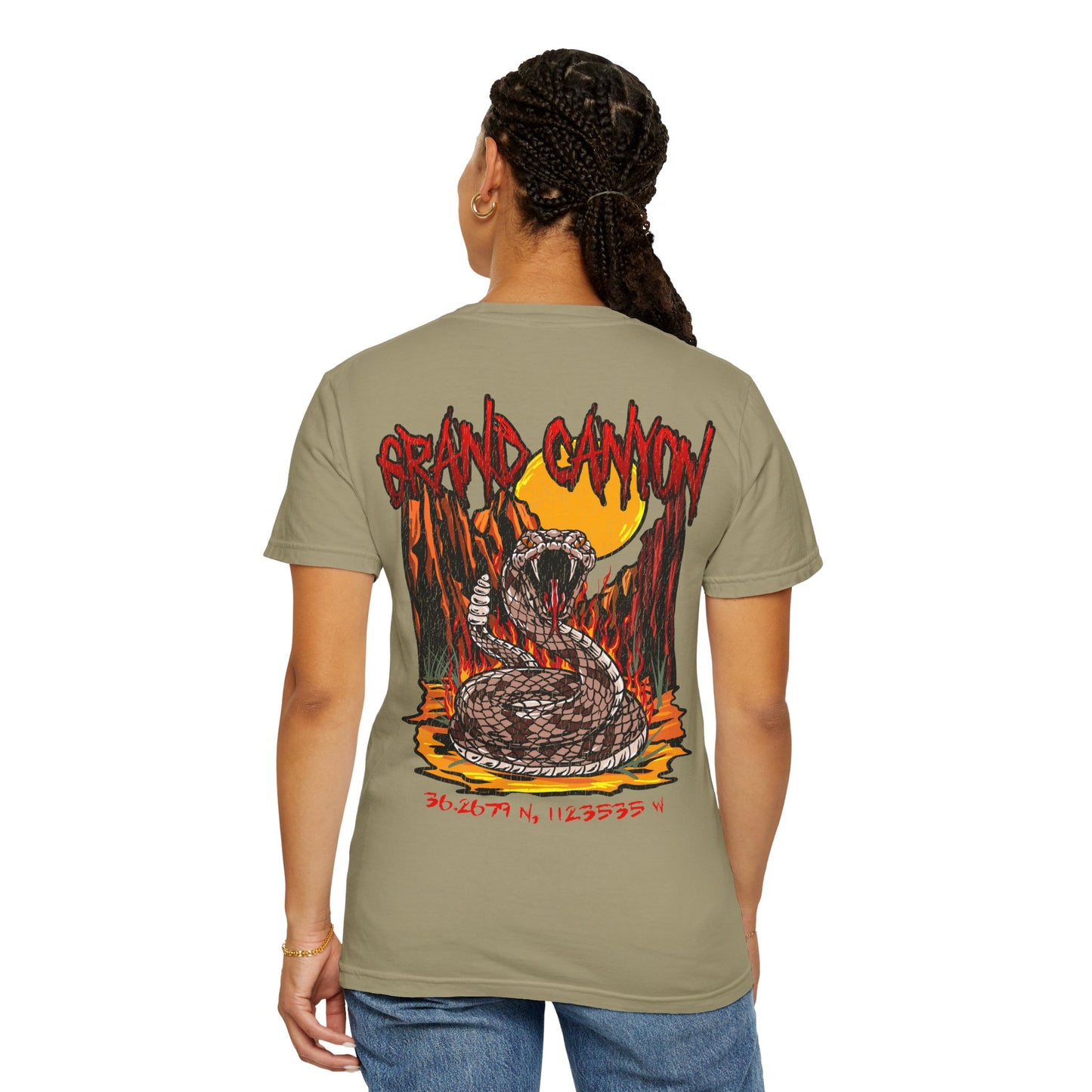 Grand Canyon National Park Tee Coordinates