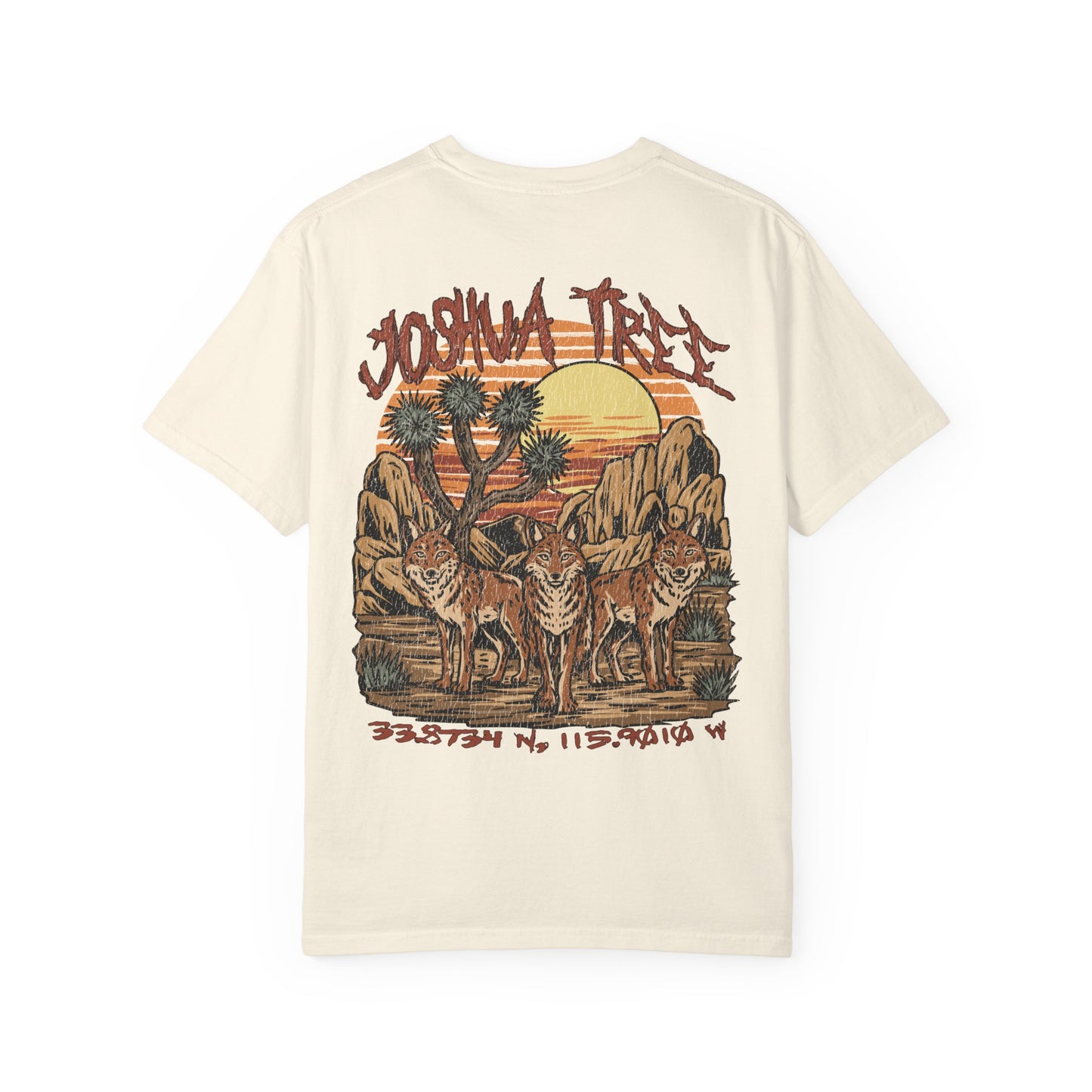 Joshua Tree National Park Coordinates T-Shirt