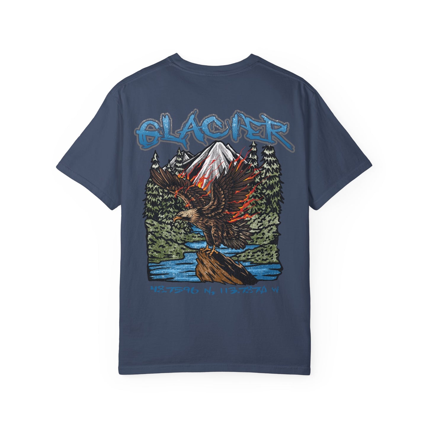 Glacier National Park Tee Coordinates