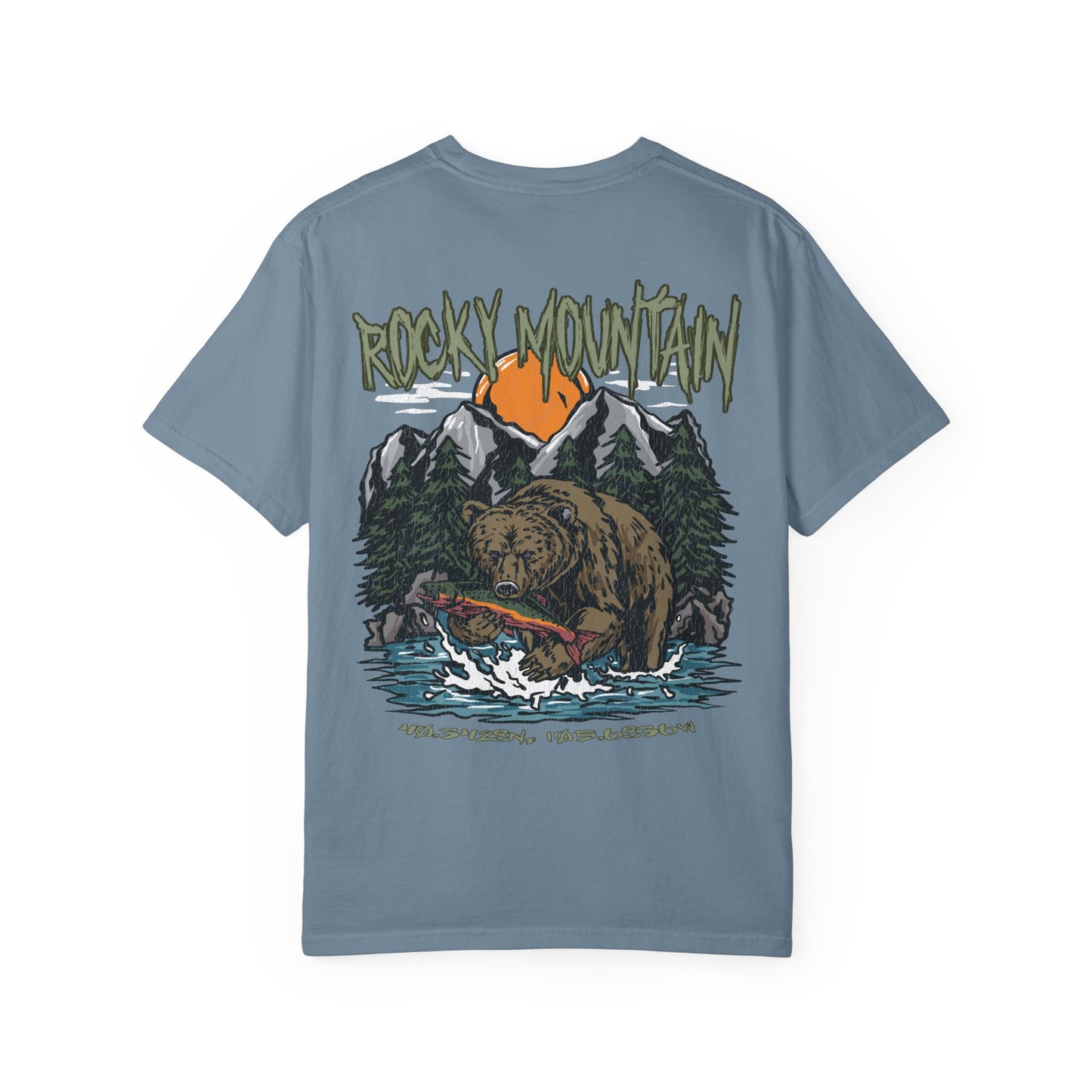Rocky Mountain National Park Coordinates T-Shirt