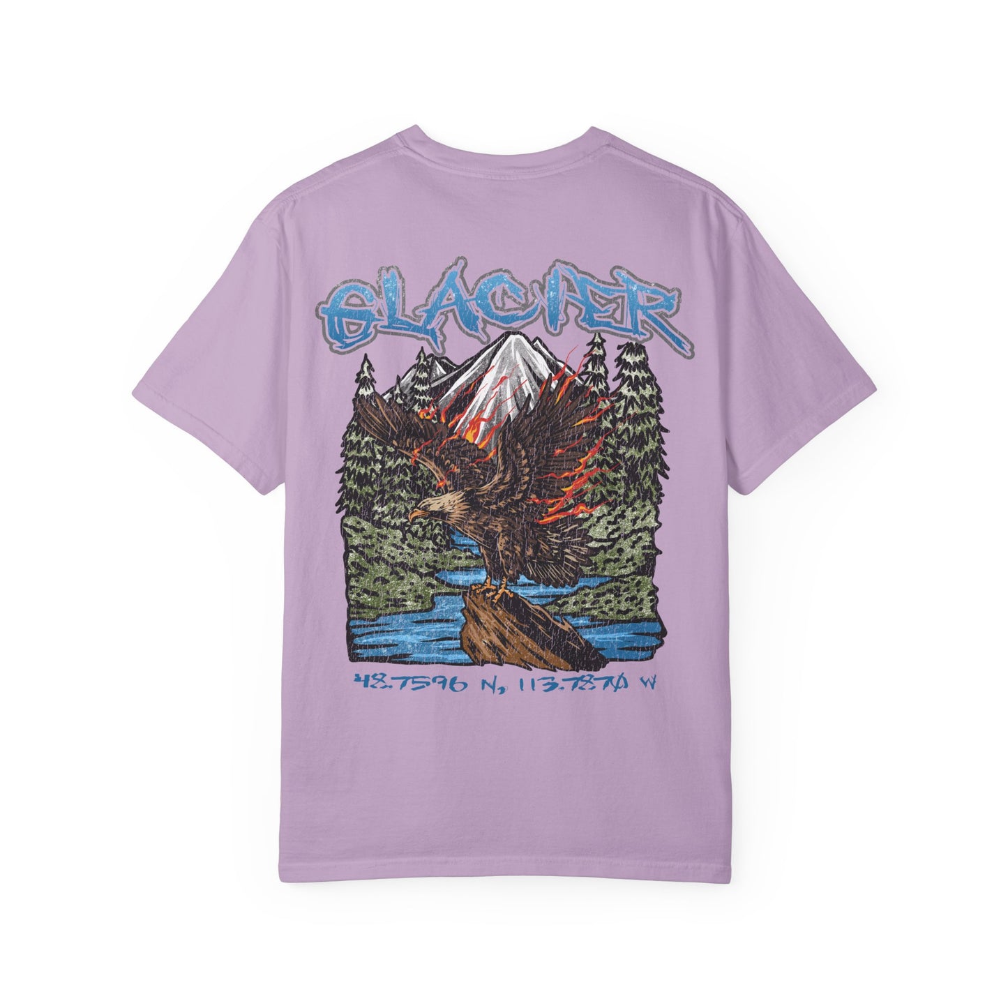 Glacier National Park Tee Coordinates