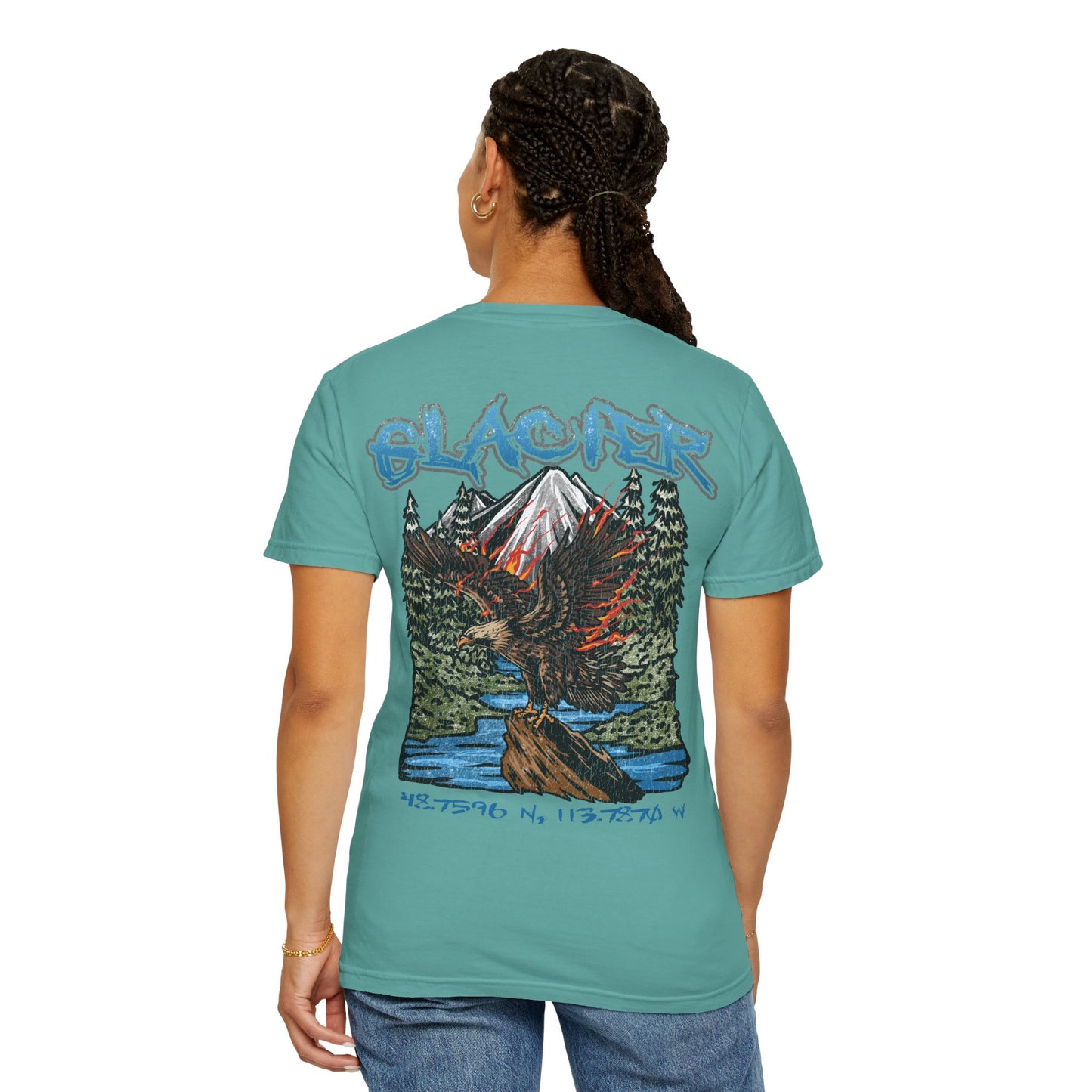 Glacier National Park Tee Coordinates