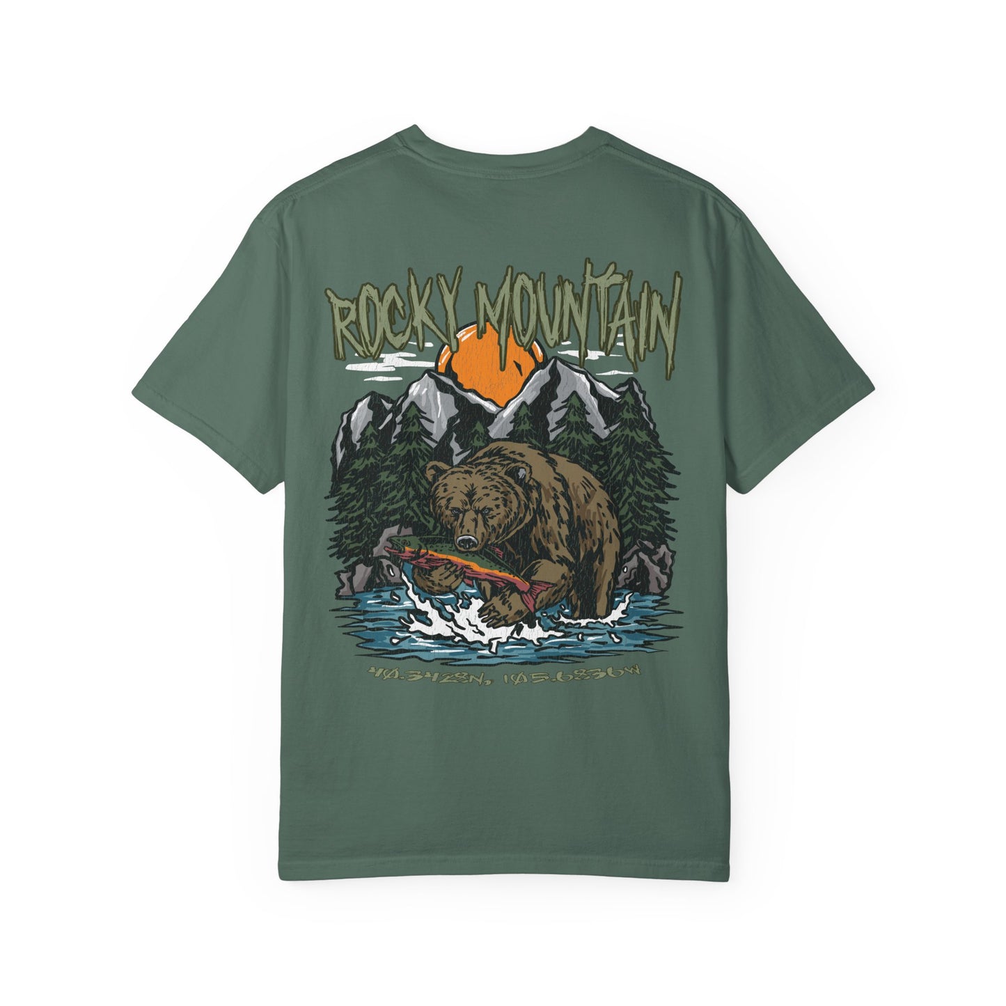 Rocky Mountain National Park Coordinates T-Shirt