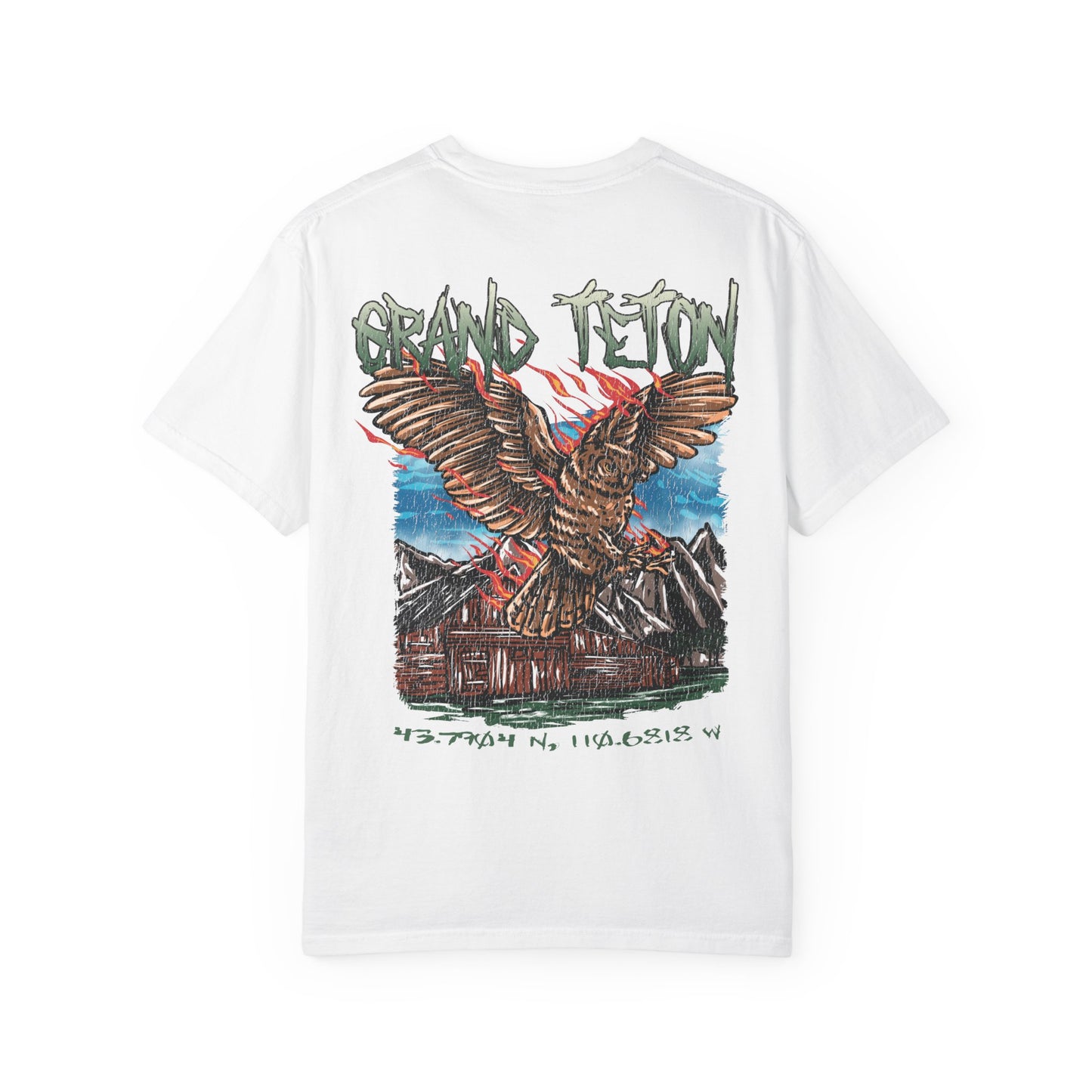 Grand Teton National Park Coordinates T-Shirt