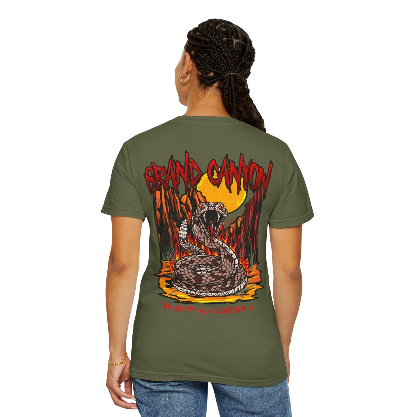 Grand Canyon National Park Tee Coordinates
