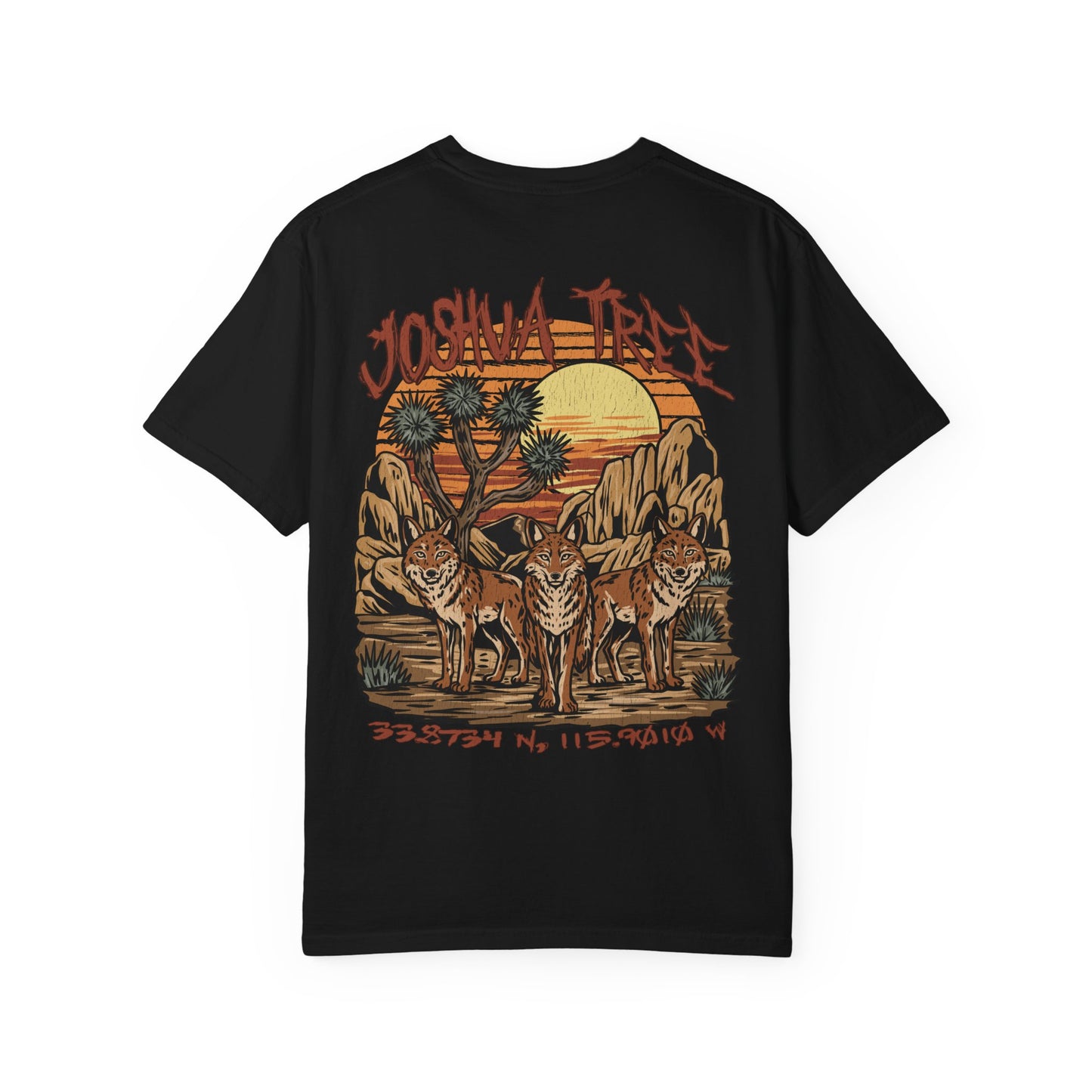 Joshua Tree National Park Coordinates T-Shirt