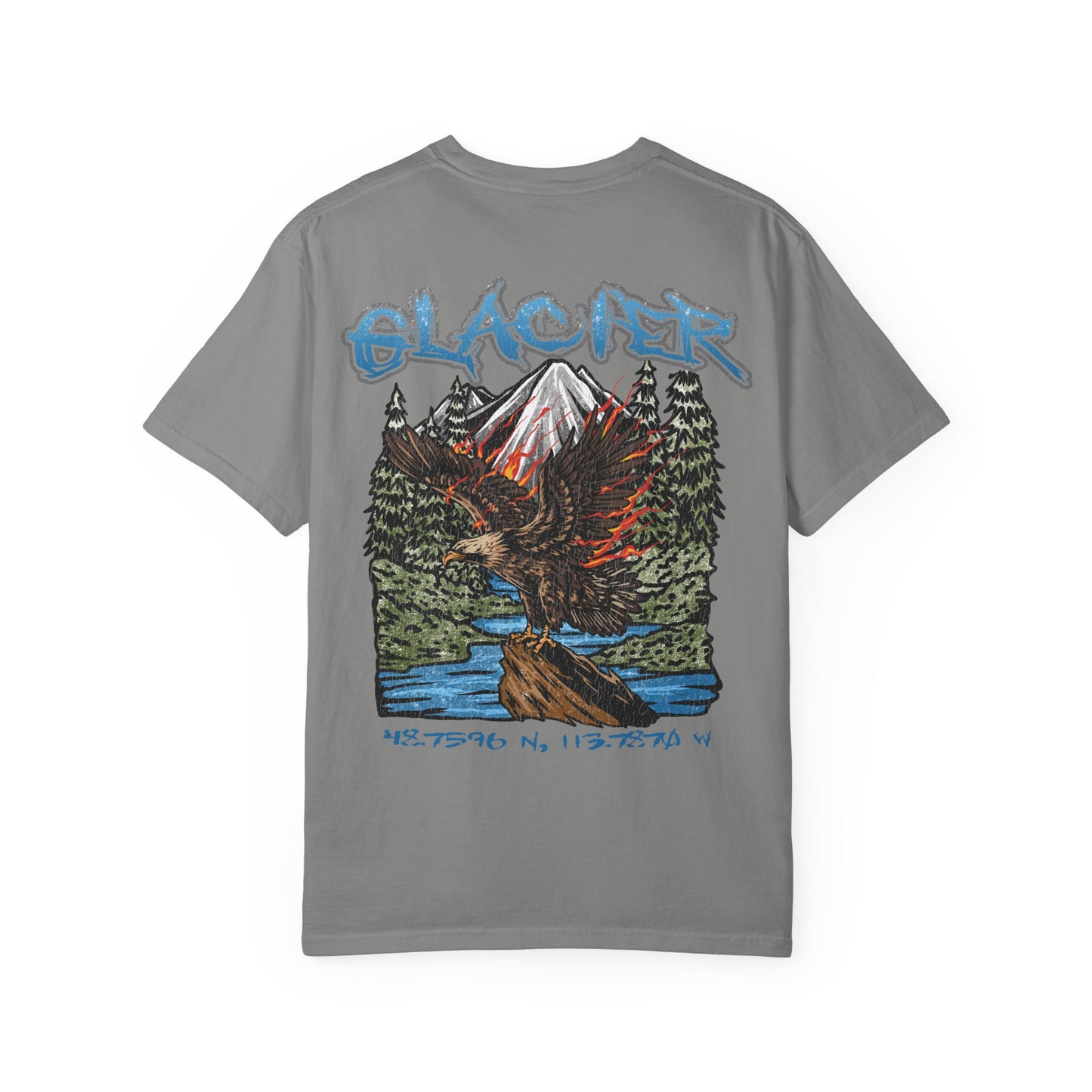 Glacier National Park Tee Coordinates