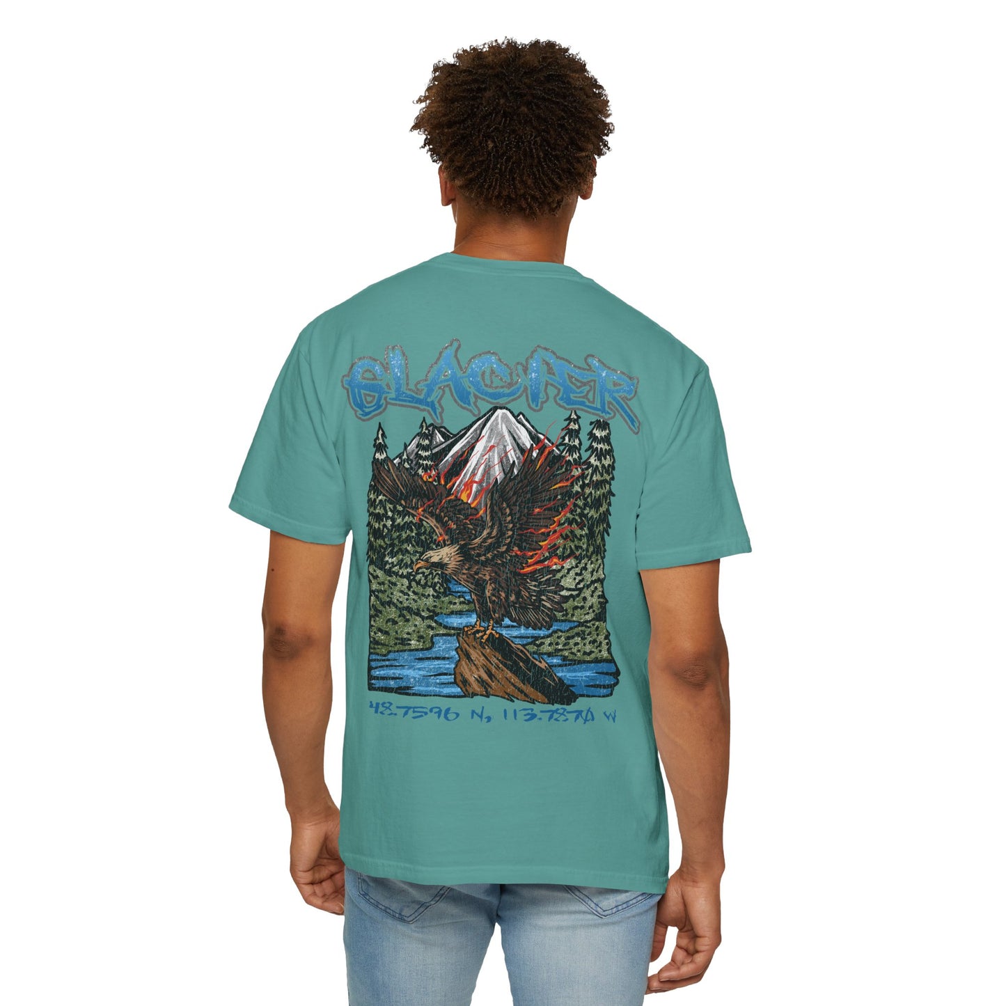Glacier National Park Tee Coordinates