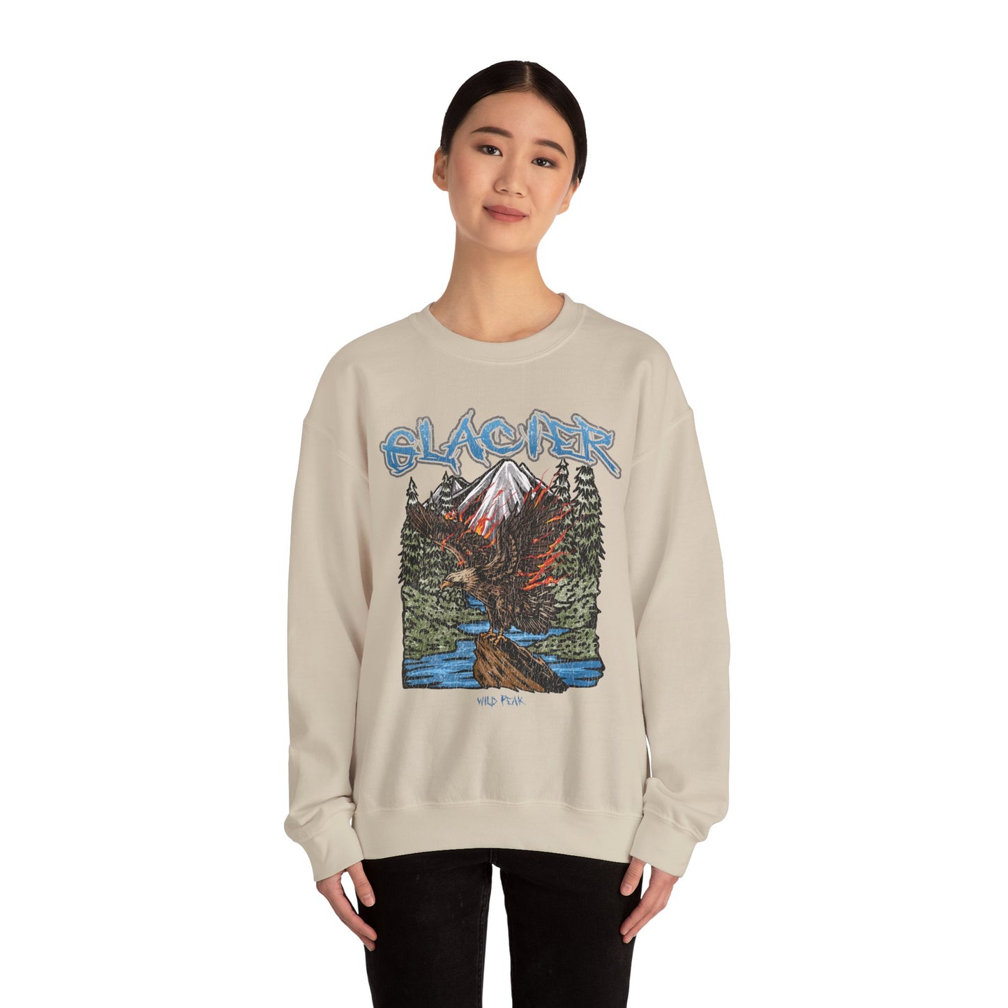 Glacier x Golden Eagle Crewneck