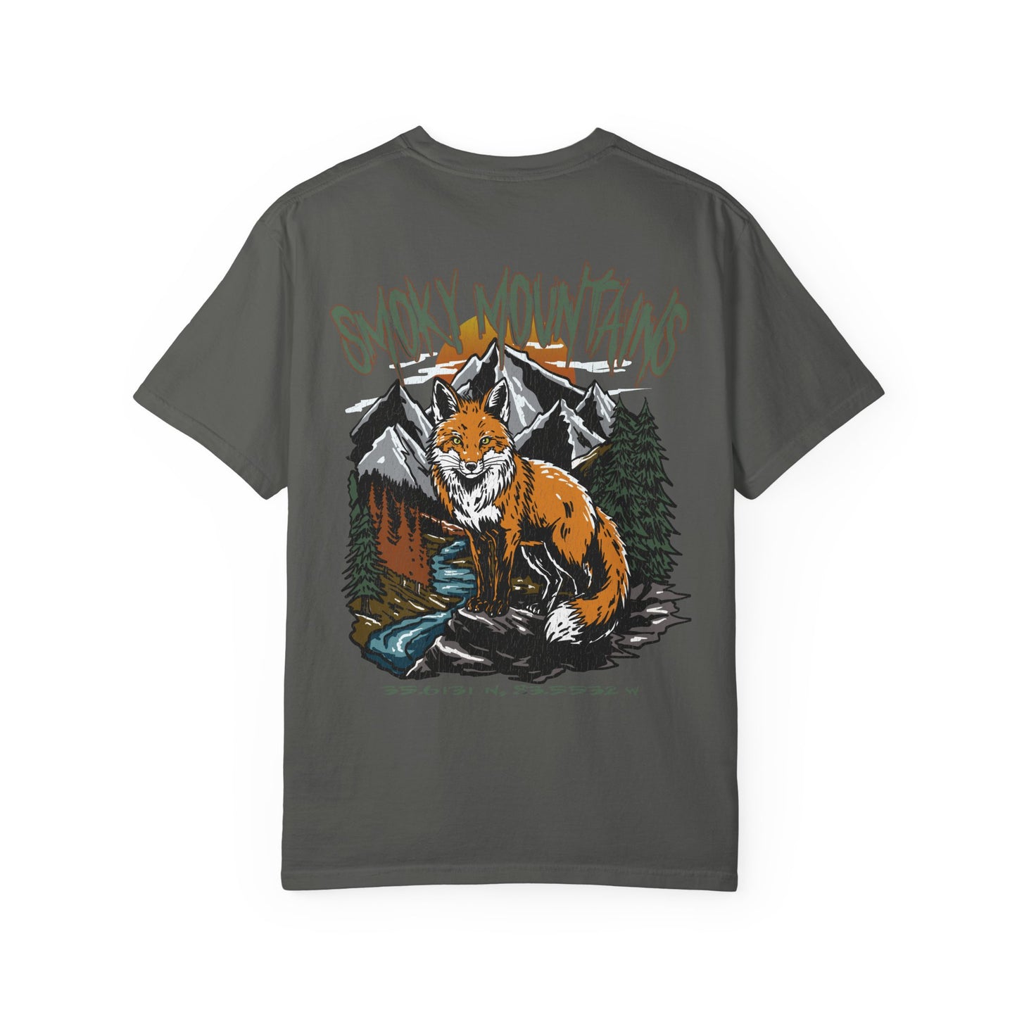 Smoky Mountains National Park Coordinates T-Shirt