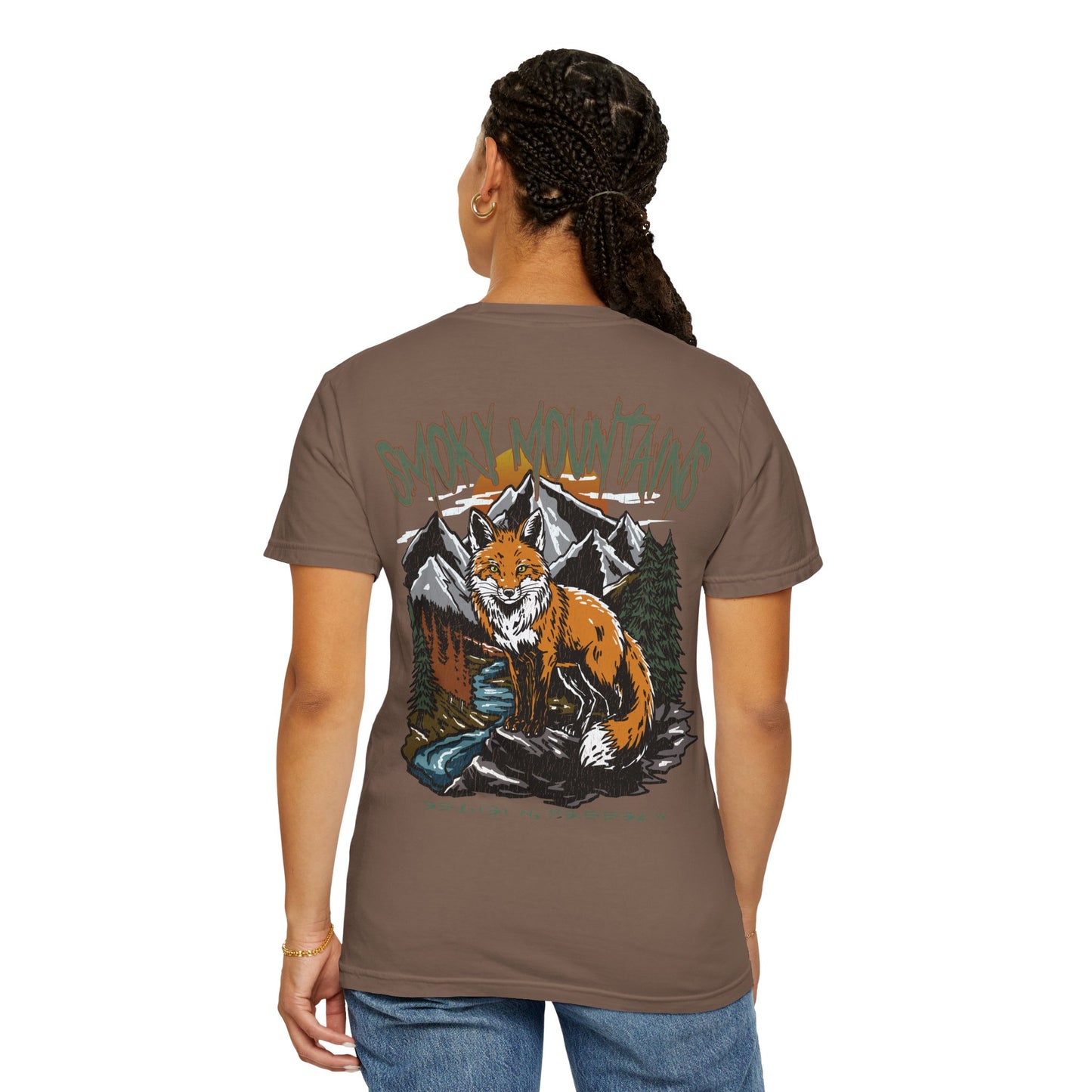 Smoky Mountains National Park Coordinates T-Shirt