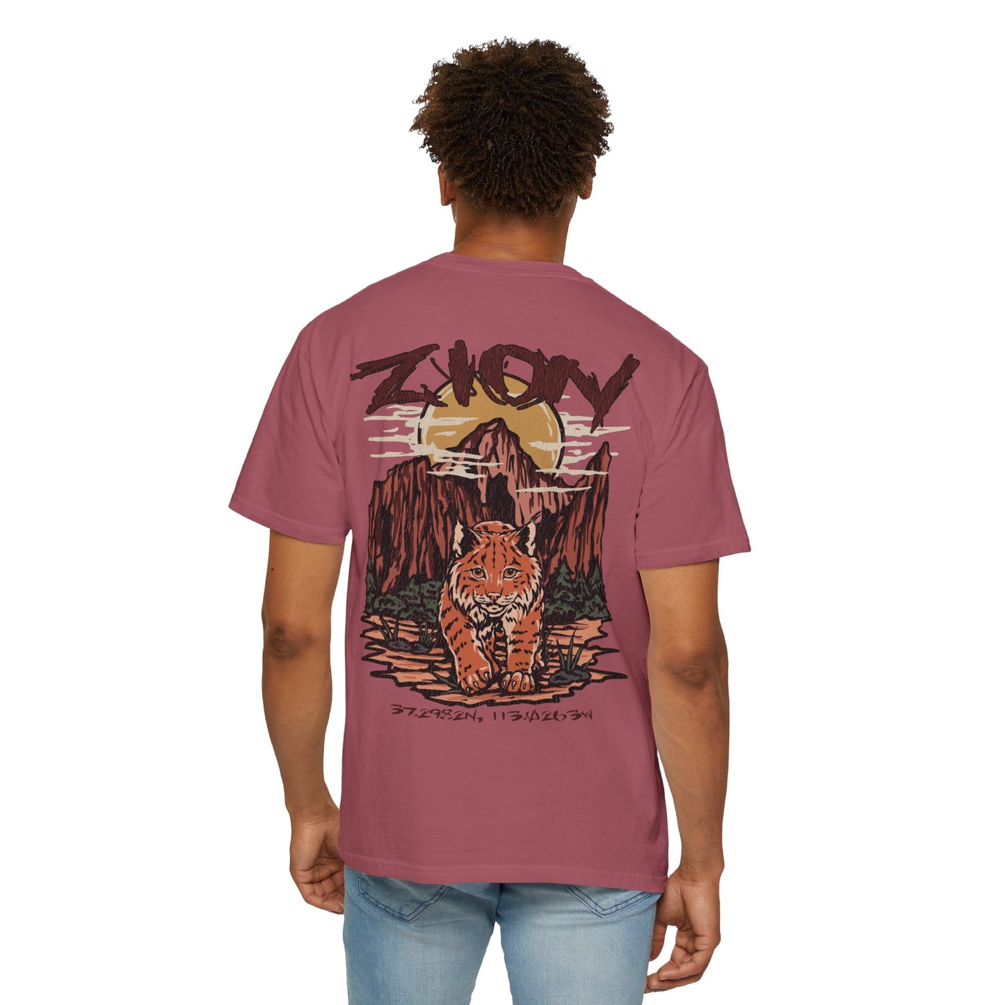 Zion National Park Coordinates T-Shirt