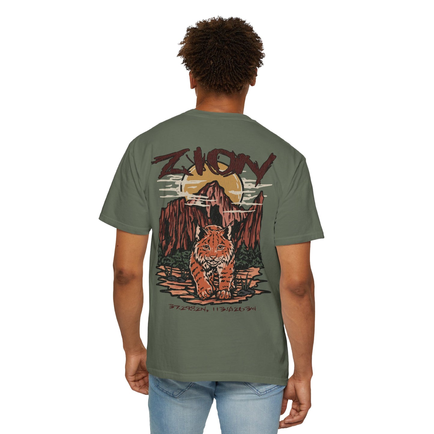 Zion National Park Coordinates T-Shirt
