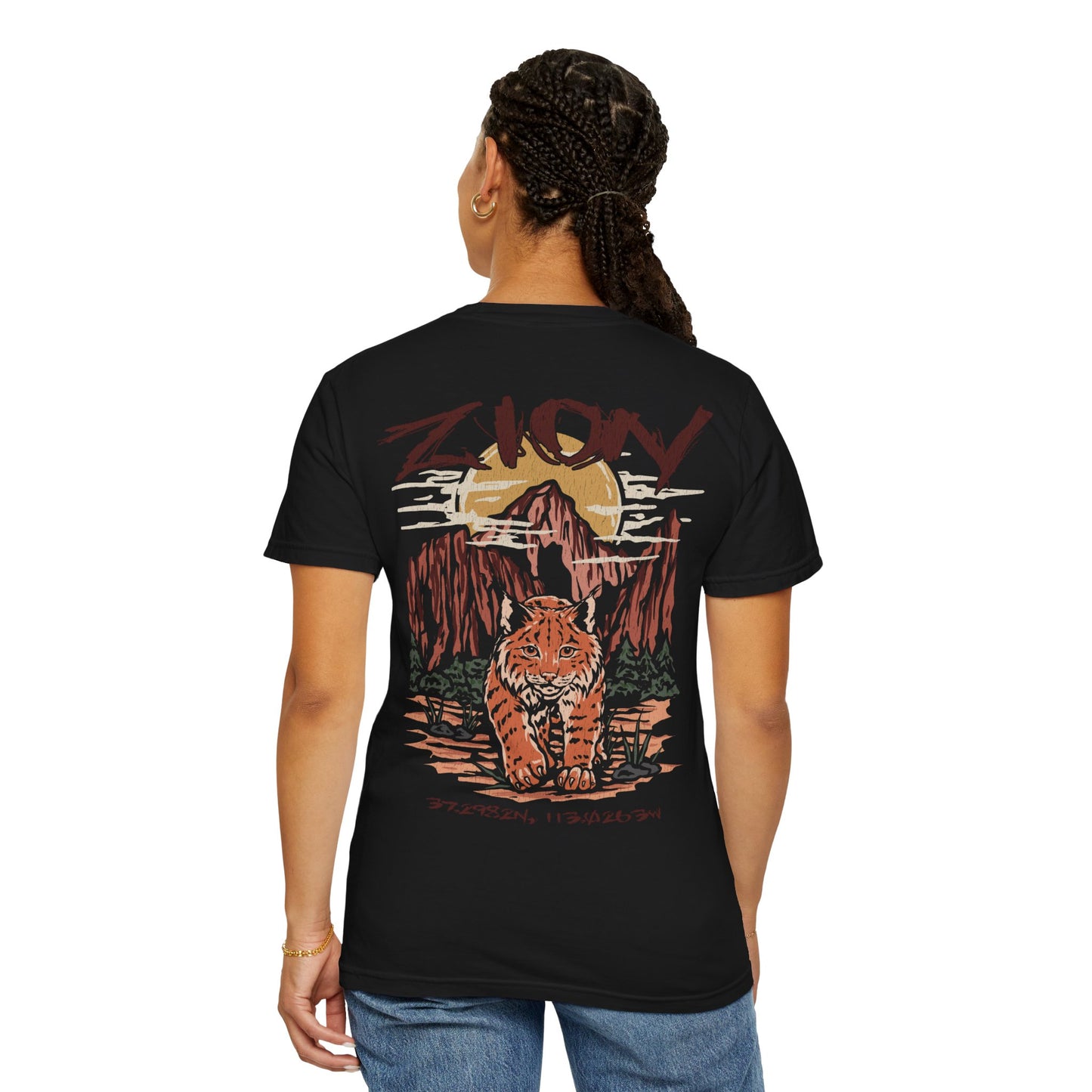 Zion National Park Coordinates T-Shirt