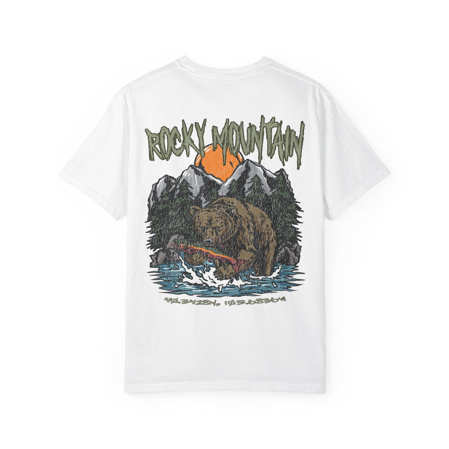 Rocky Mountain National Park Coordinates T-Shirt