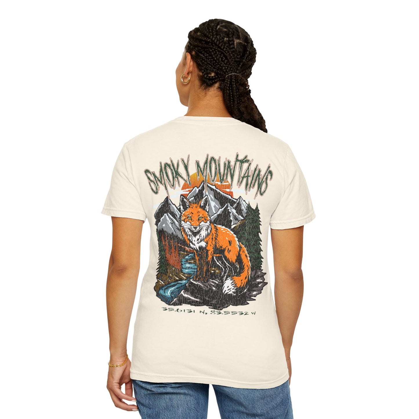 Smoky Mountains National Park Tee Coordinates