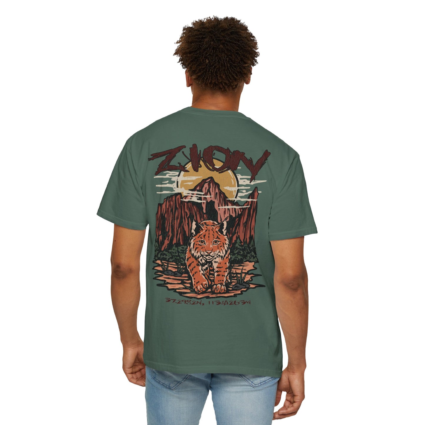 Zion National Park Coordinates T-Shirt