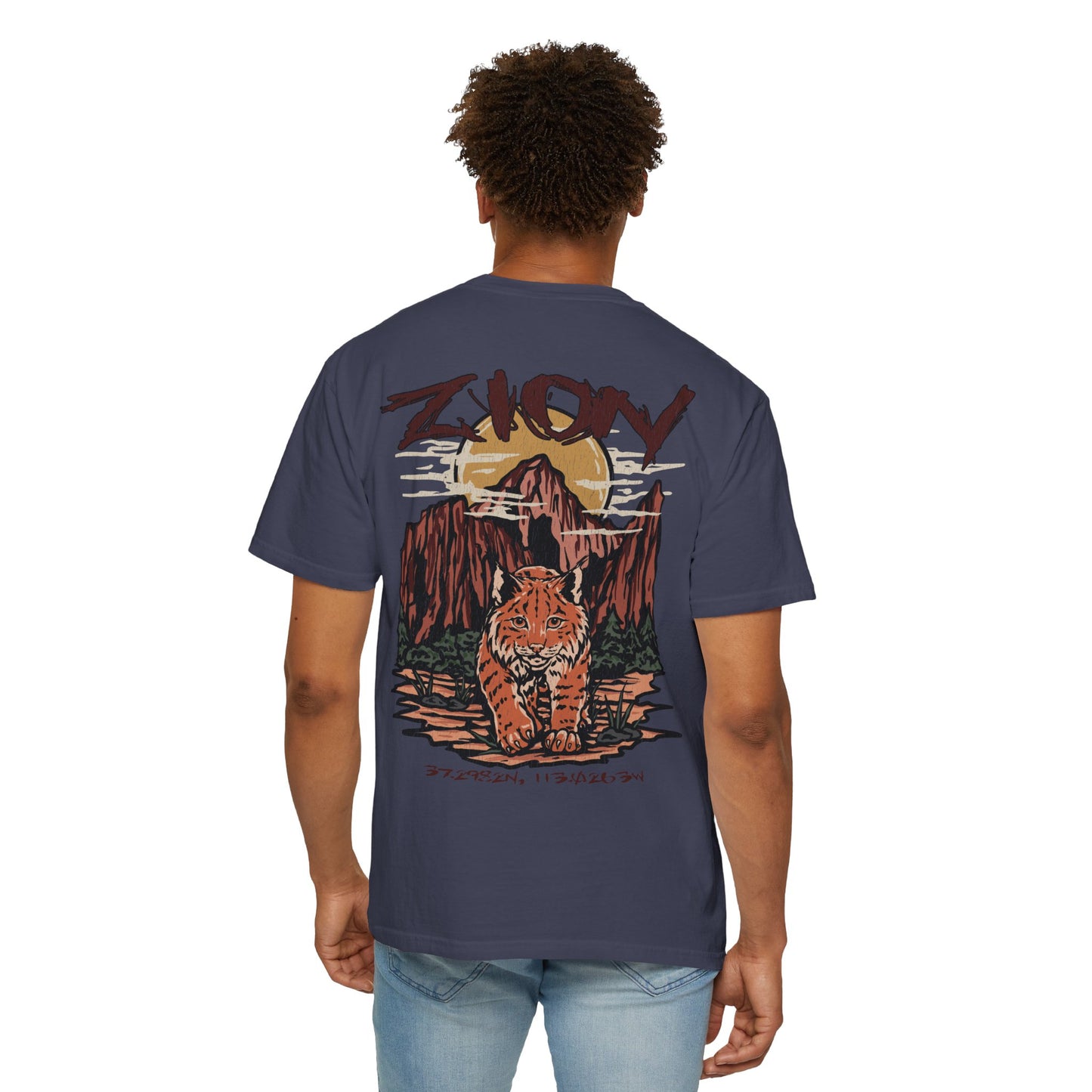 Zion National Park Coordinates T-Shirt