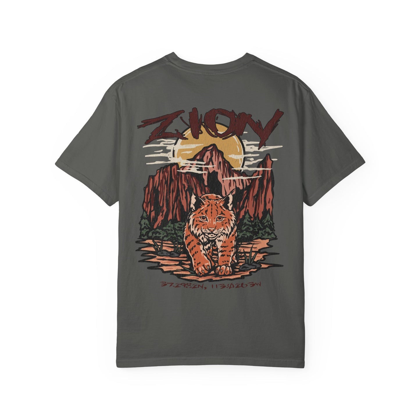 Zion National Park Coordinates T-Shirt