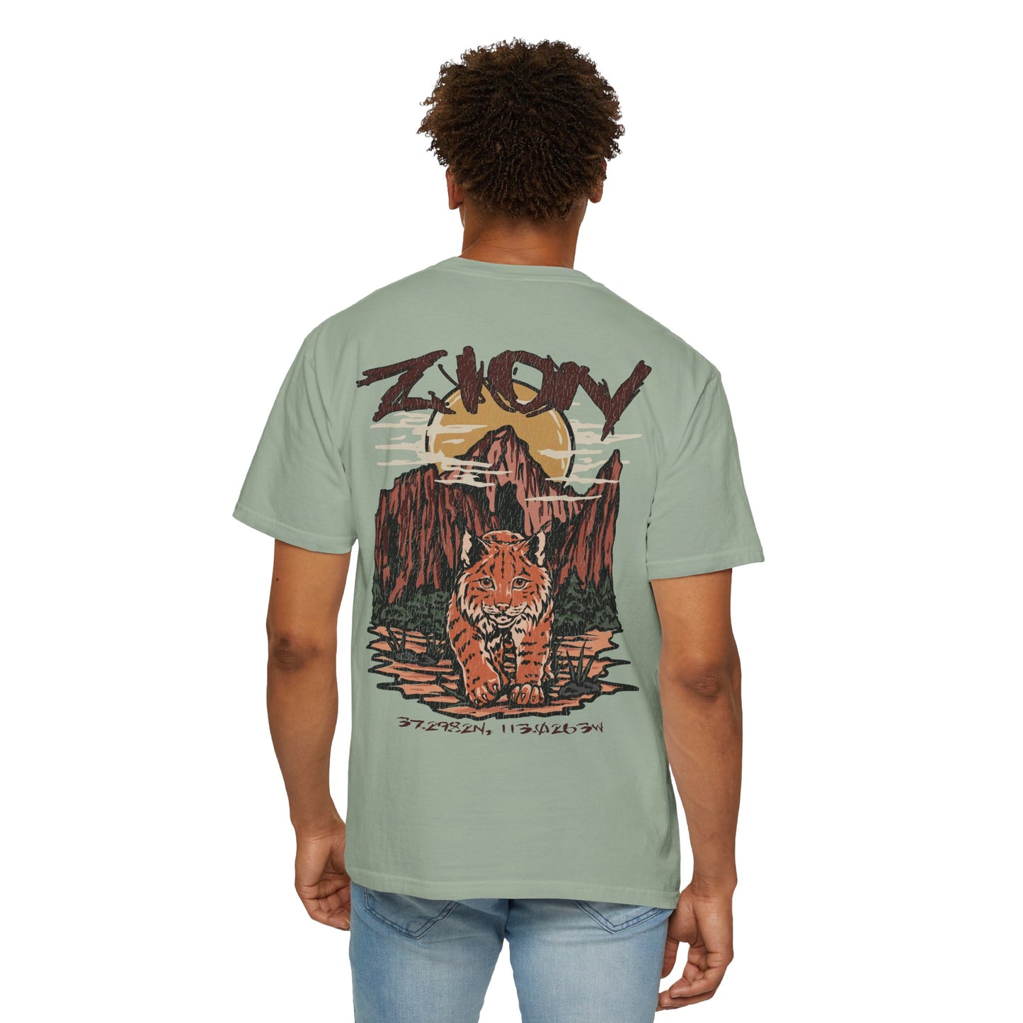 Zion National Park Coordinates T-Shirt