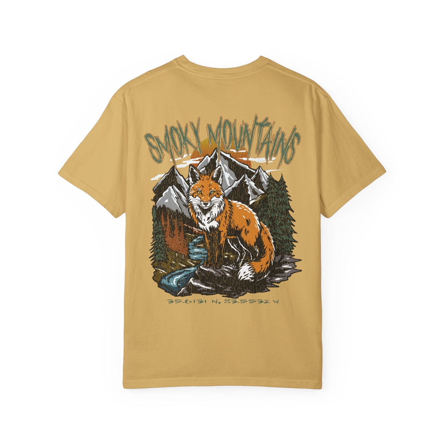 Smoky Mountains National Park Coordinates T-Shirt