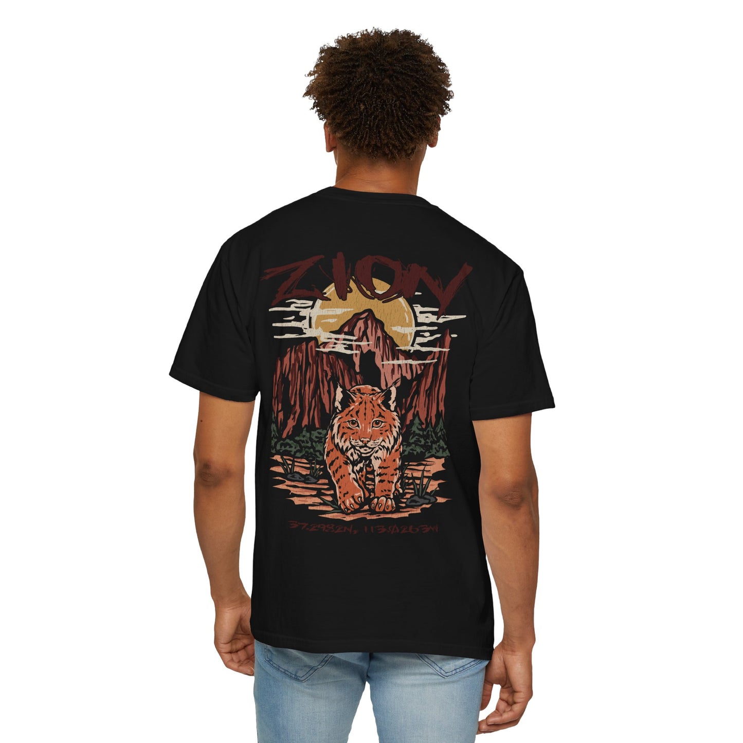 Zion National Park Coordinates T-Shirt