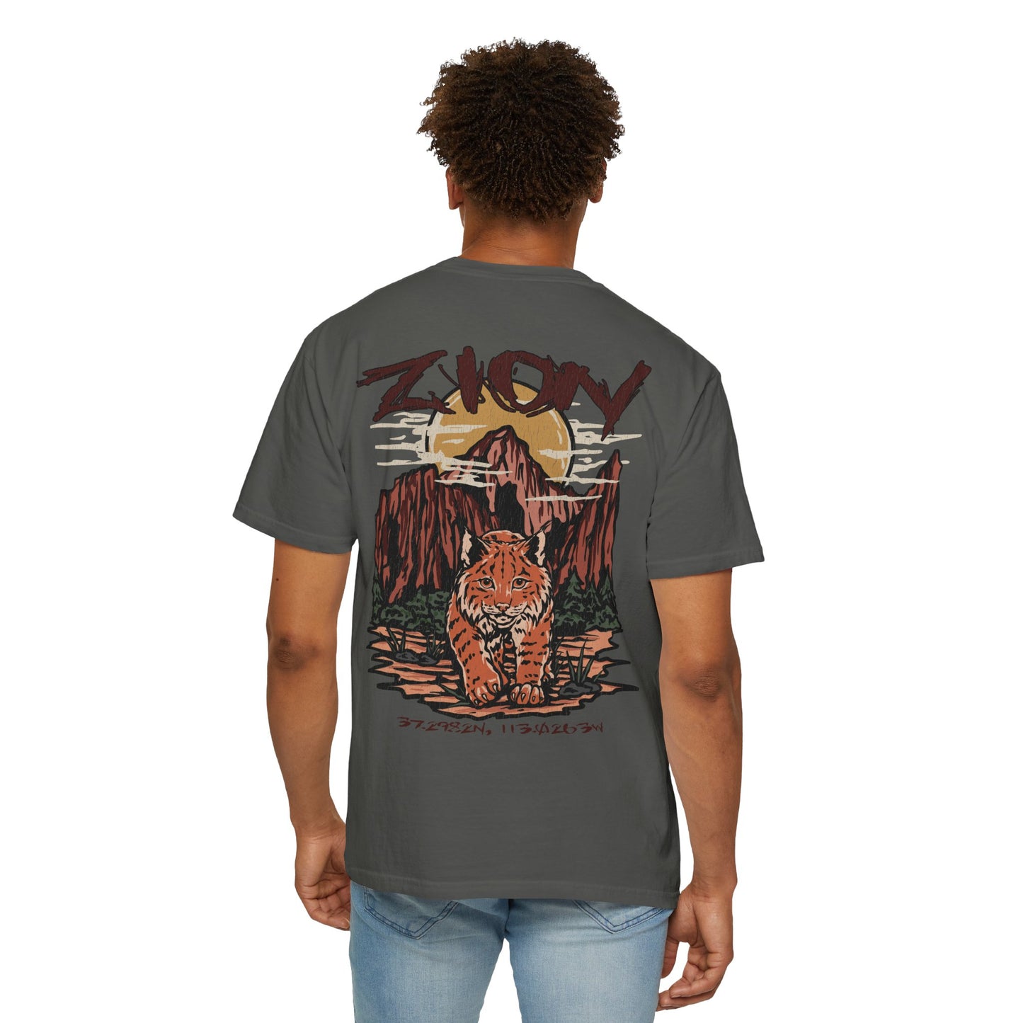 Zion National Park Coordinates T-Shirt