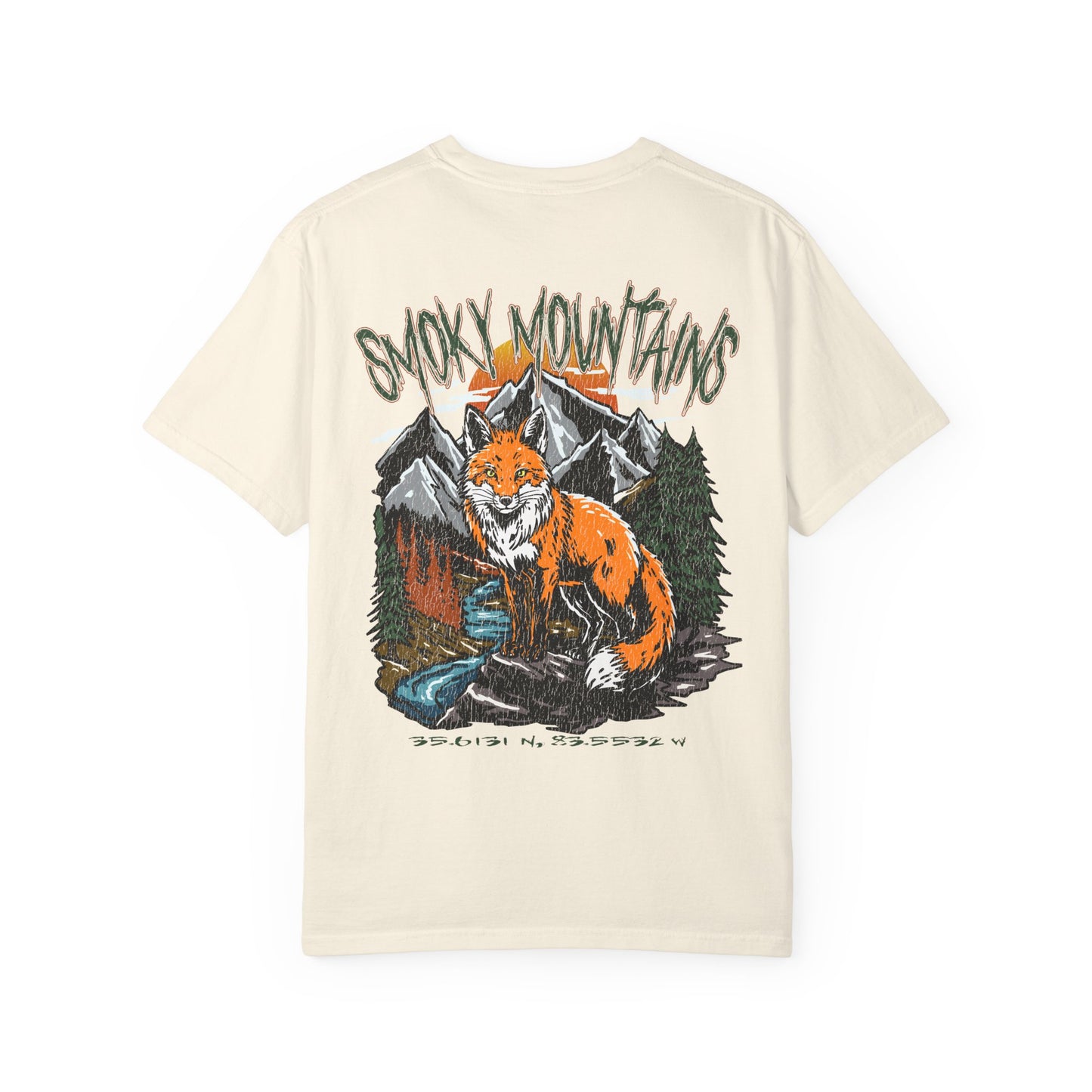 Smoky Mountains National Park Tee Coordinates