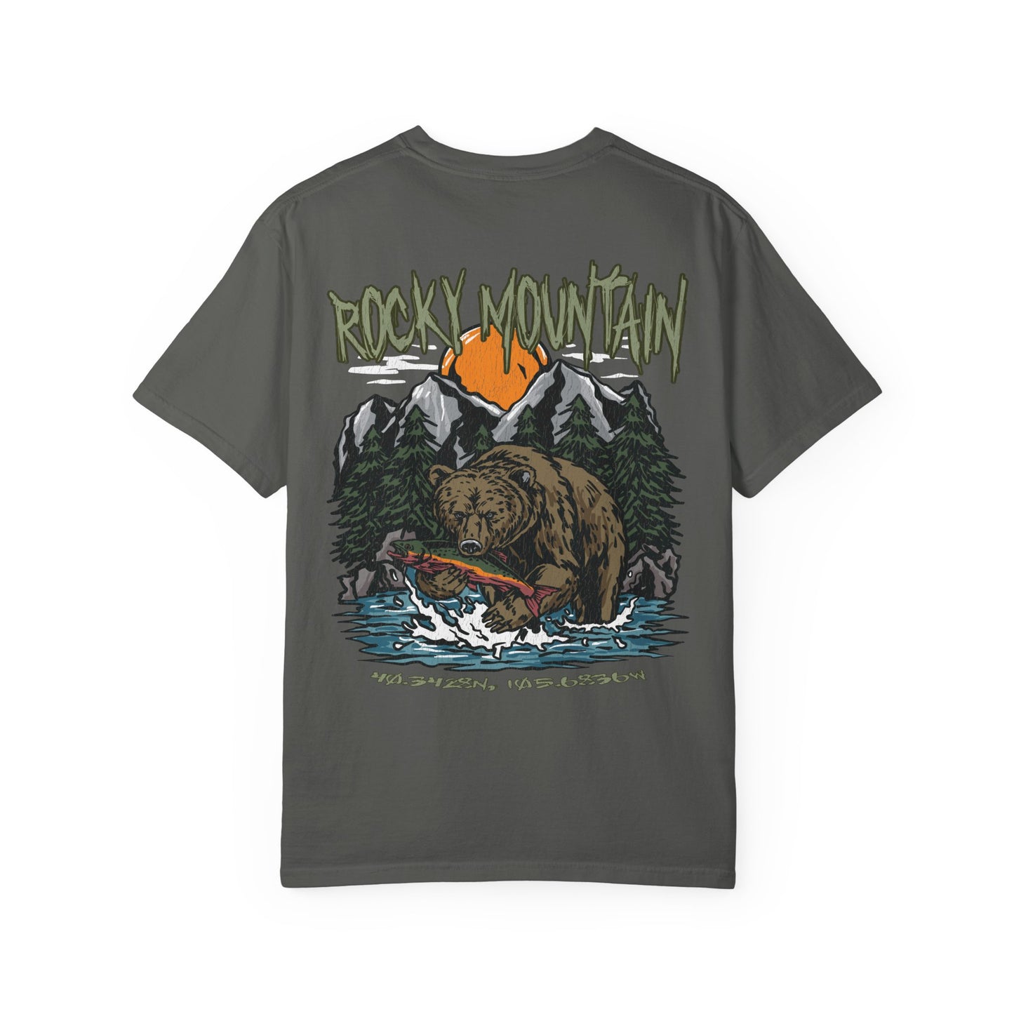 Rocky Mountain National Park Coordinates T-Shirt