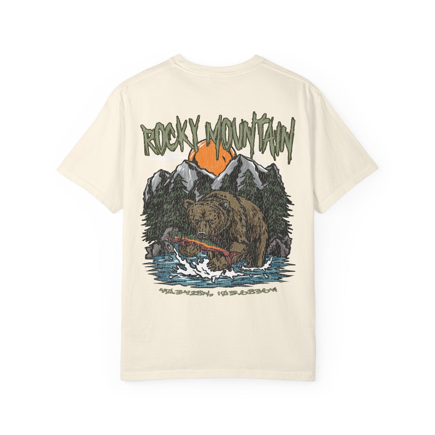 Rocky Mountain National Park Coordinates T-Shirt