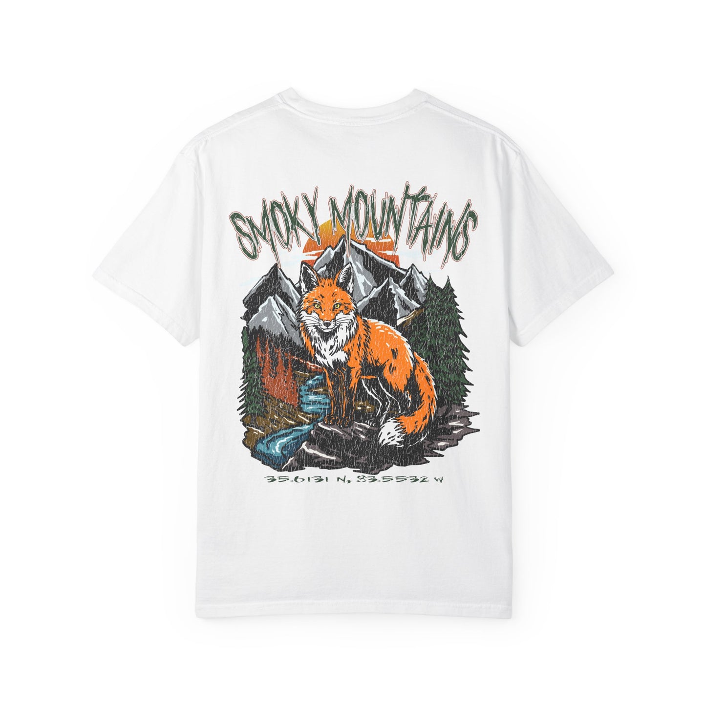 Smoky Mountains National Park Tee Coordinates