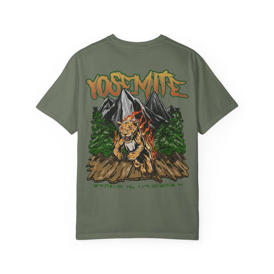 Yosemite National Park Tee Coordinates