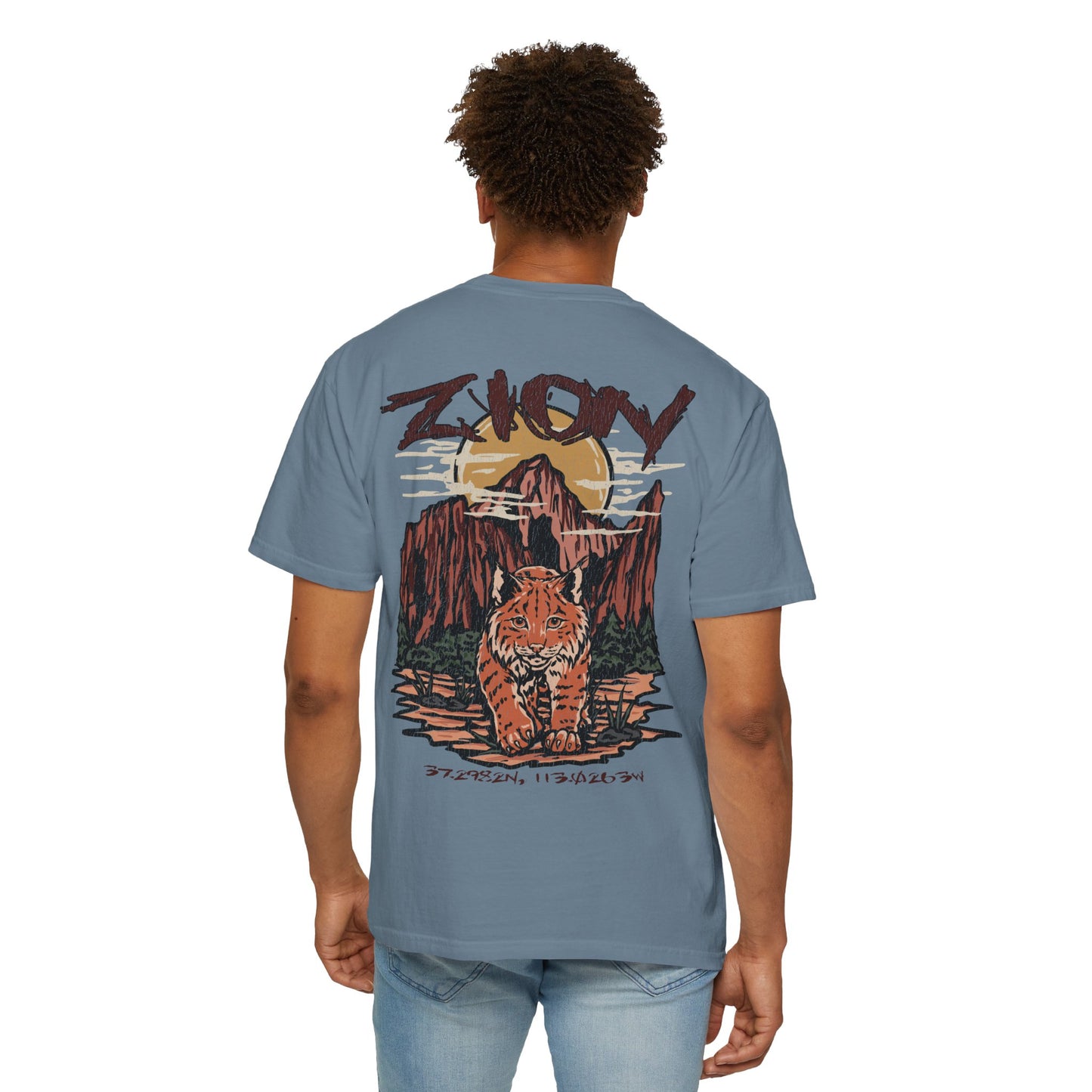 Zion National Park Coordinates T-Shirt