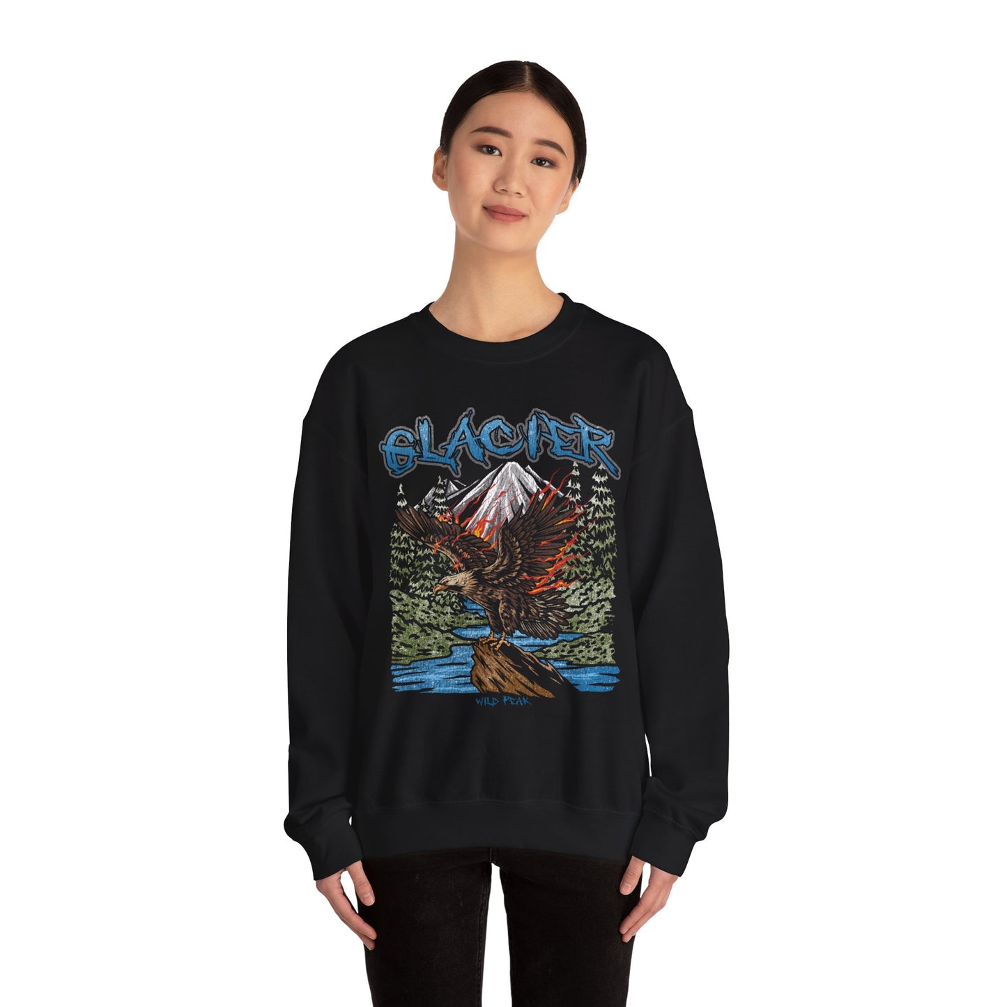 Glacier x Golden Eagle Crewneck